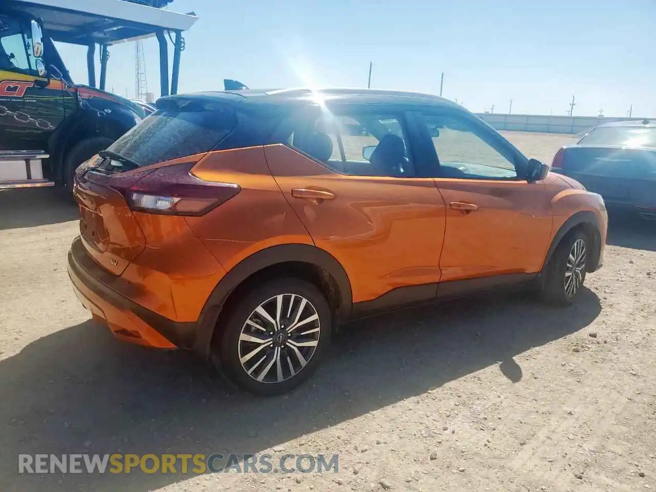 3 Photograph of a damaged car 3N1CP5CV0PL503704 NISSAN KICKS 2023