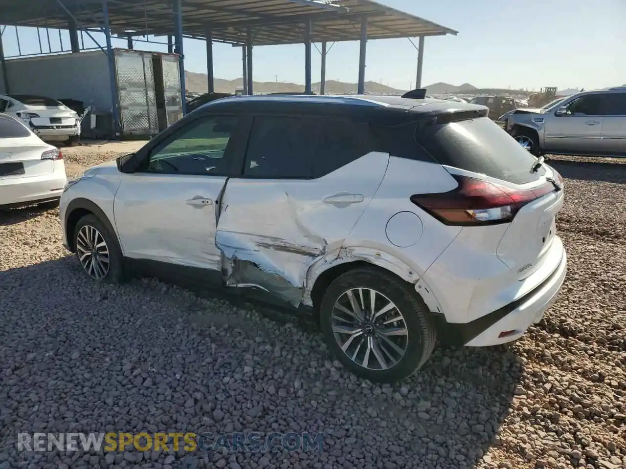 2 Photograph of a damaged car 3N1CP5CV0PL512872 NISSAN KICKS 2023