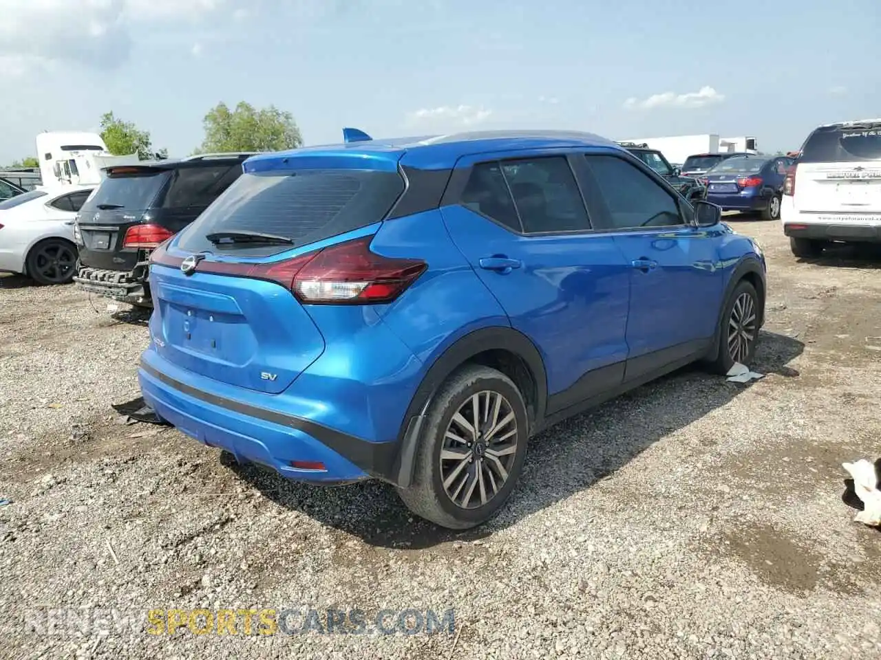 3 Photograph of a damaged car 3N1CP5CV0PL540574 NISSAN KICKS 2023