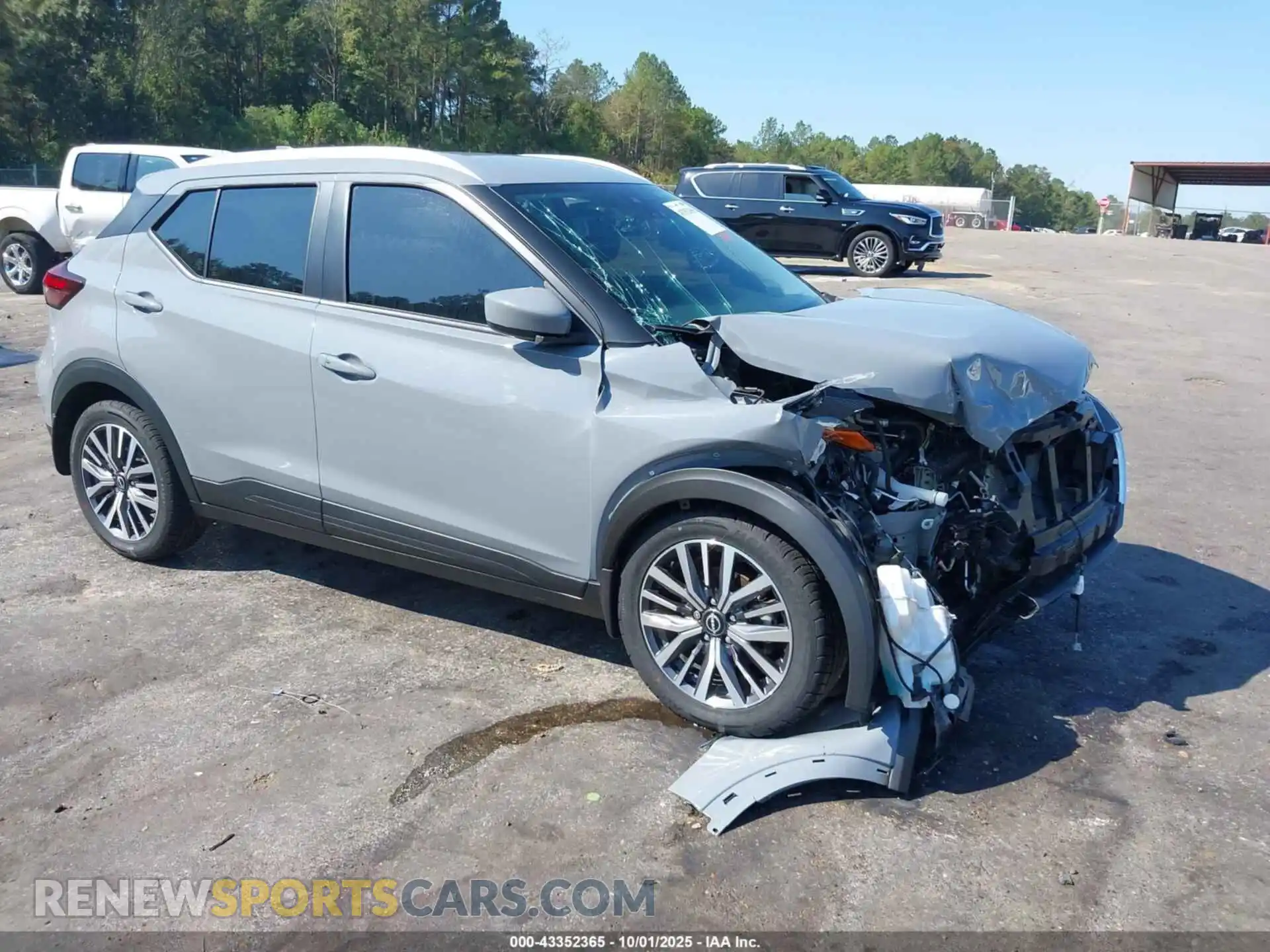 1 Photograph of a damaged car 3N1CP5CV1PL476643 NISSAN KICKS 2023