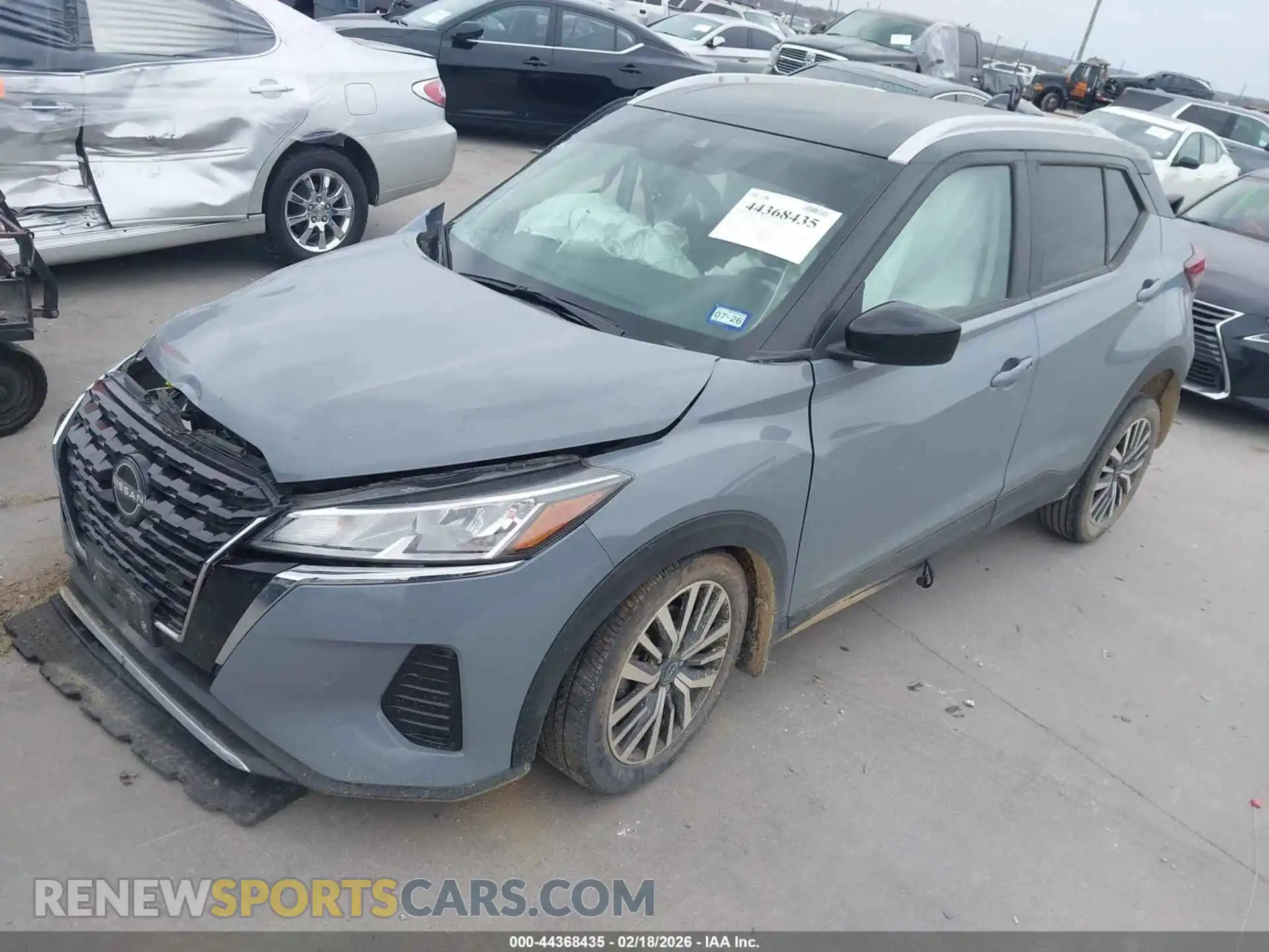 2 Photograph of a damaged car 3N1CP5CV1PL544892 NISSAN KICKS 2023