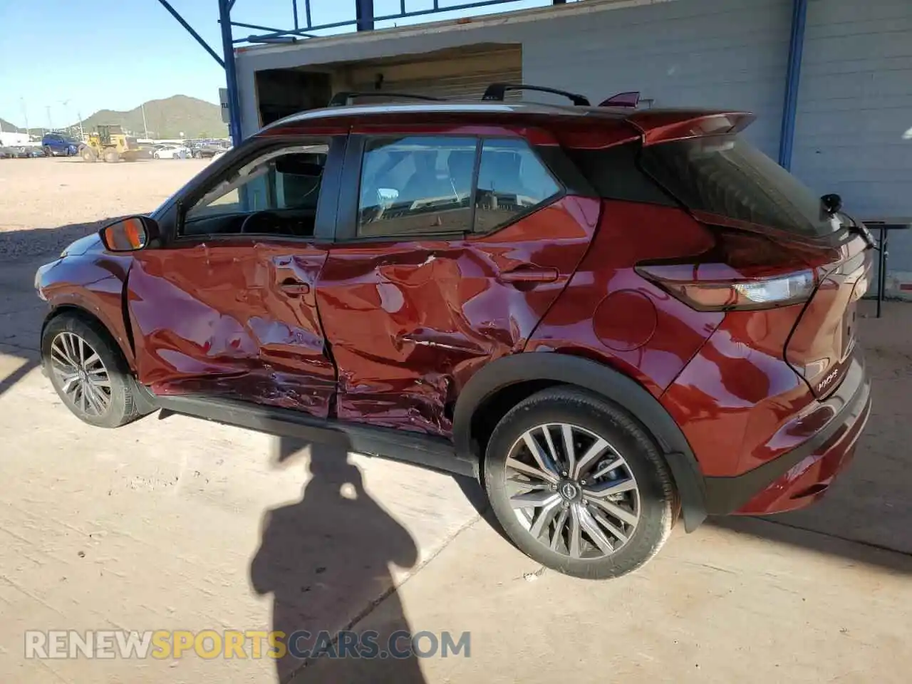 2 Photograph of a damaged car 3N1CP5CV2PL477557 NISSAN KICKS 2023