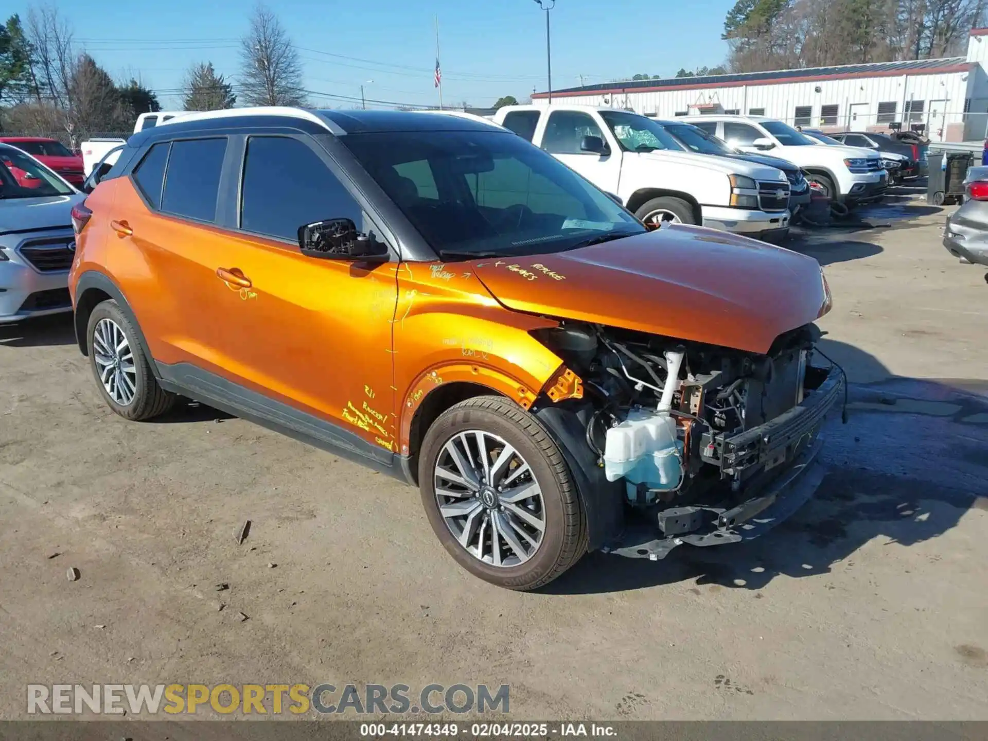 1 Photograph of a damaged car 3N1CP5CV2PL501064 NISSAN KICKS 2023