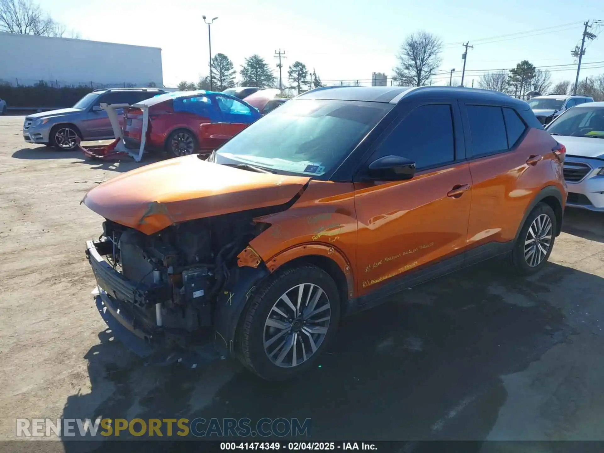 2 Photograph of a damaged car 3N1CP5CV2PL501064 NISSAN KICKS 2023