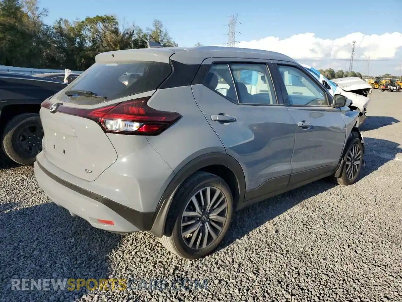 3 Photograph of a damaged car 3N1CP5CV2PL509987 NISSAN KICKS 2023