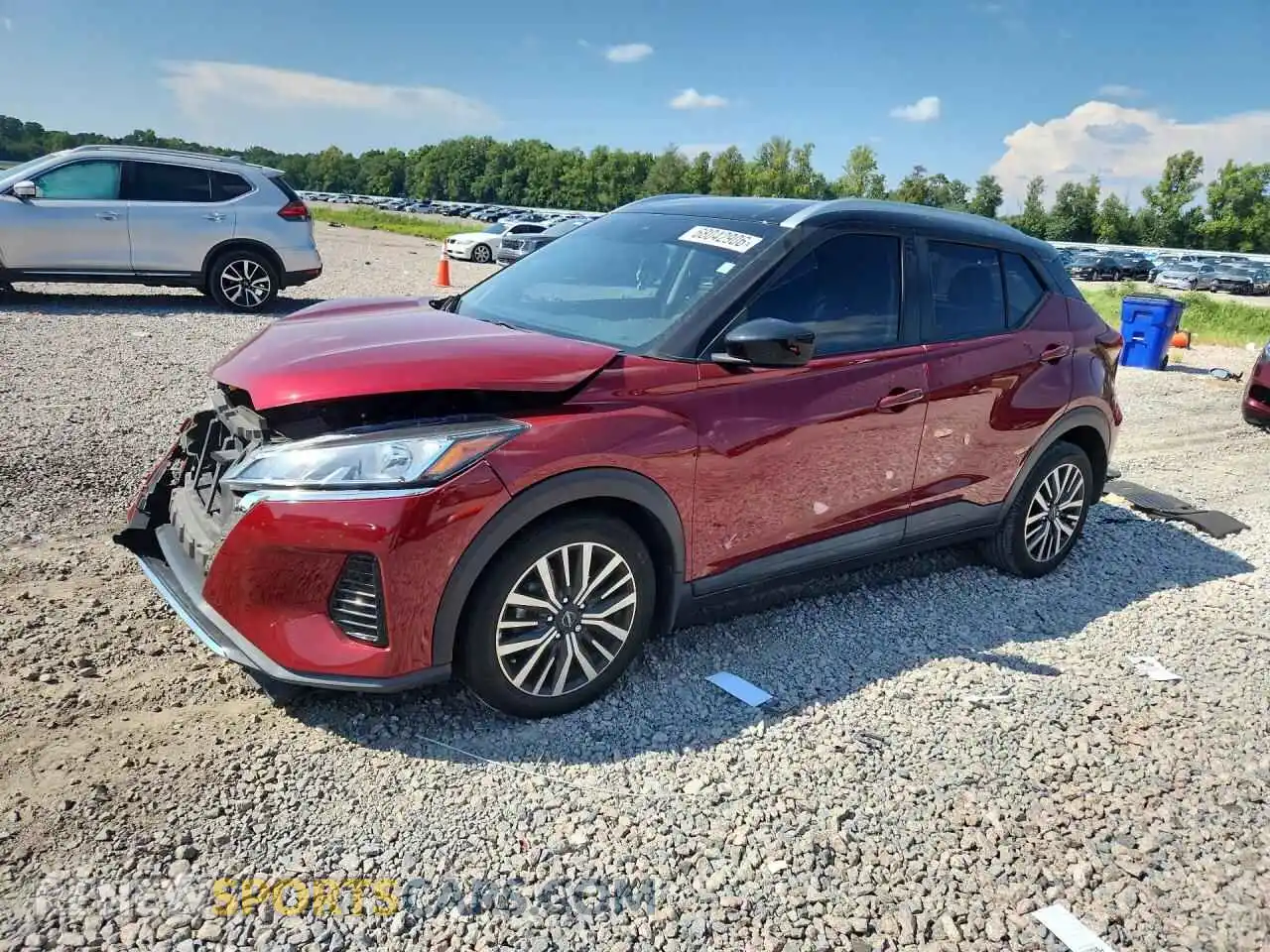 1 Photograph of a damaged car 3N1CP5CV2PL510069 NISSAN KICKS 2023