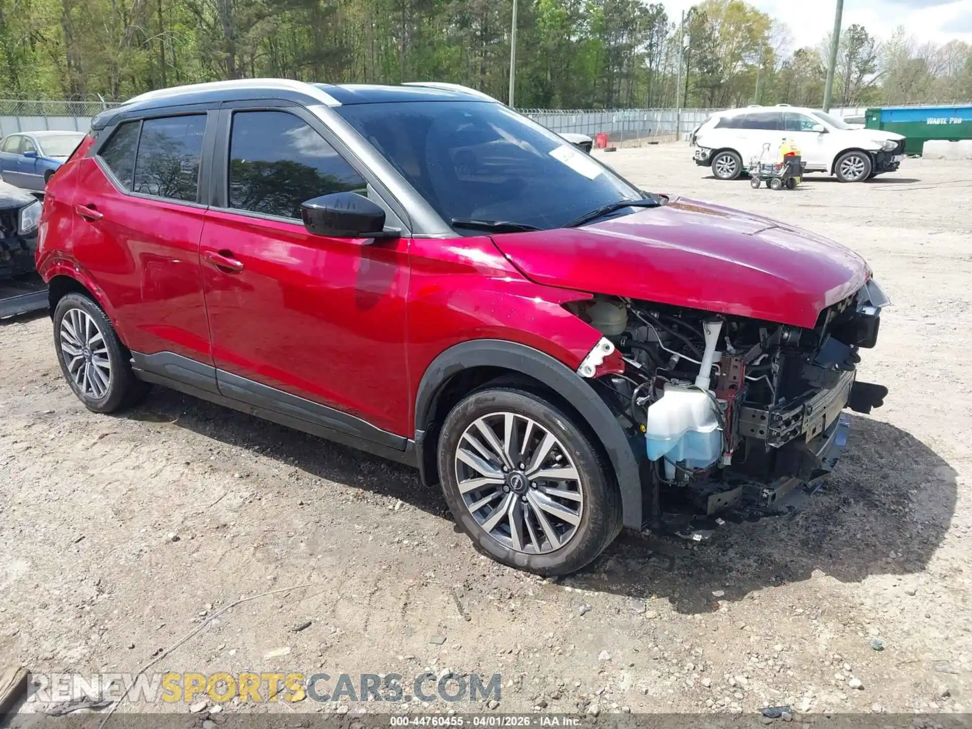 1 Photograph of a damaged car 3N1CP5CV2PL522304 NISSAN KICKS 2023