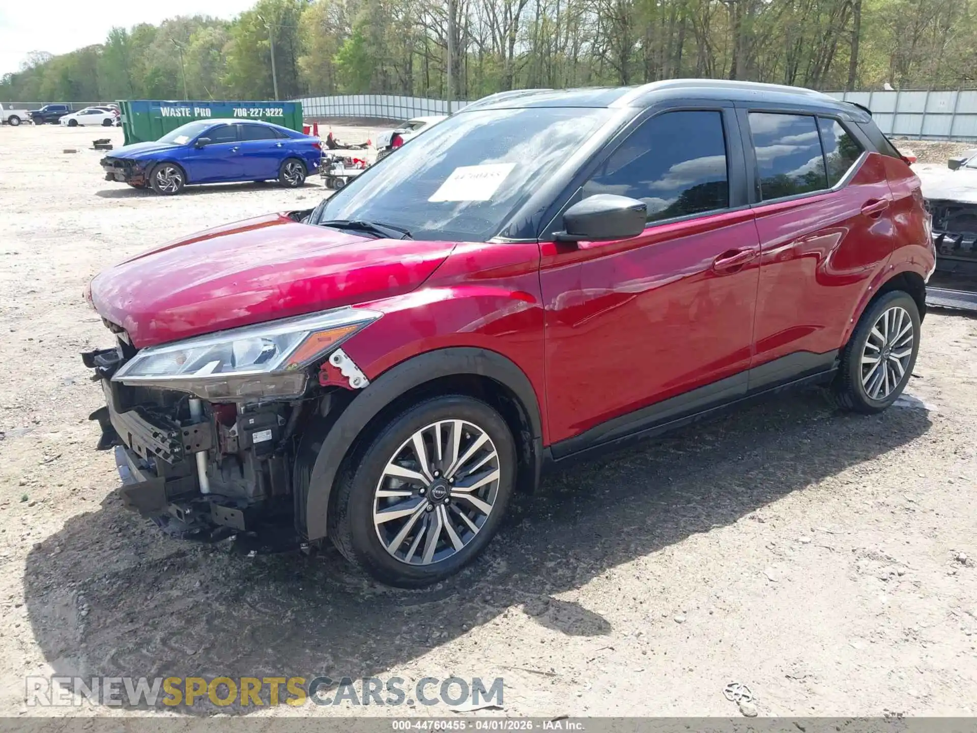 2 Photograph of a damaged car 3N1CP5CV2PL522304 NISSAN KICKS 2023