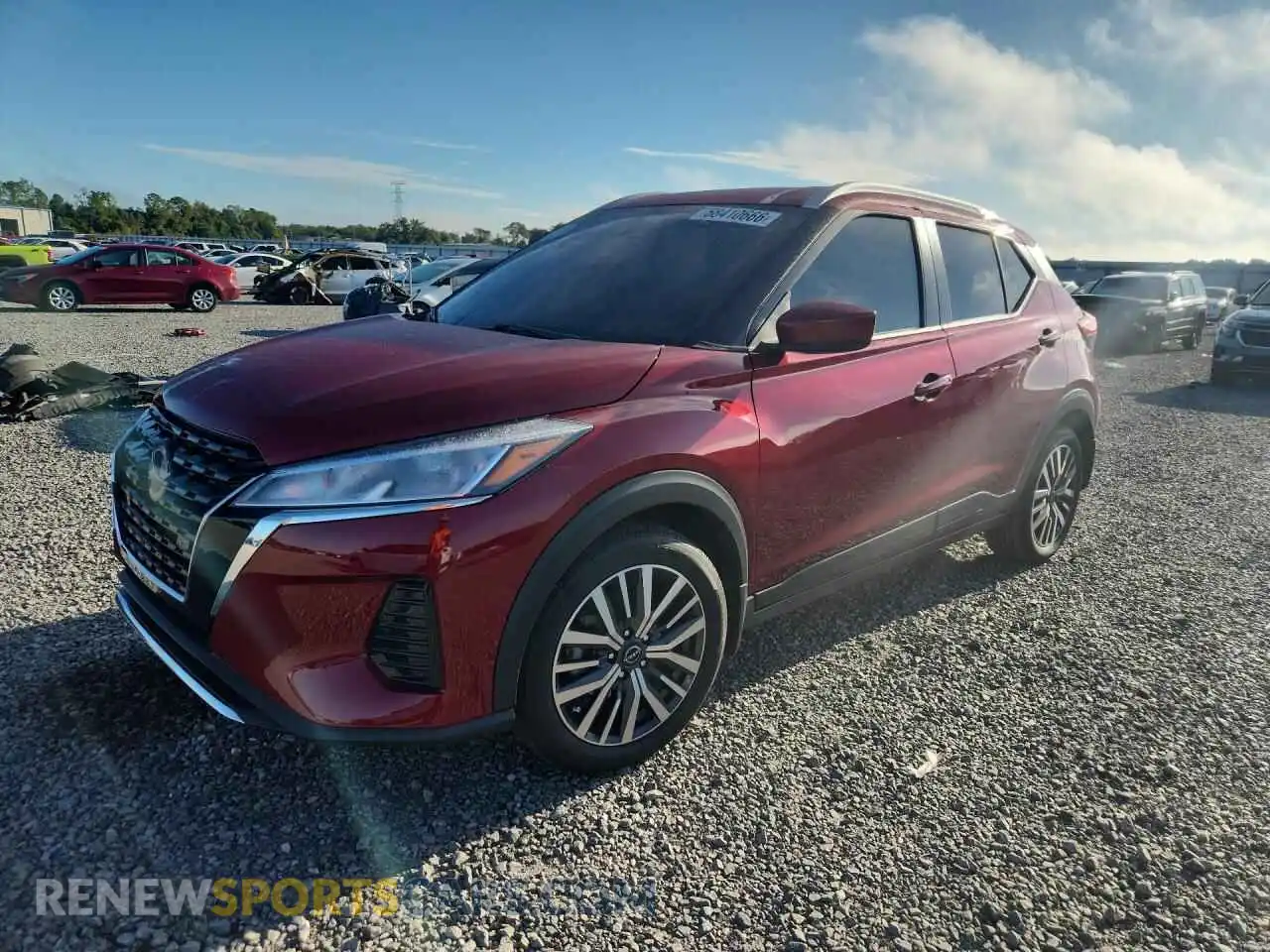 1 Photograph of a damaged car 3N1CP5CV2PL539362 NISSAN KICKS 2023