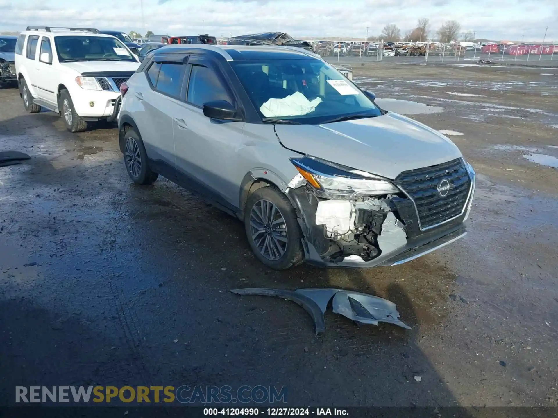1 Photograph of a damaged car 3N1CP5CV3PL470164 NISSAN KICKS 2023