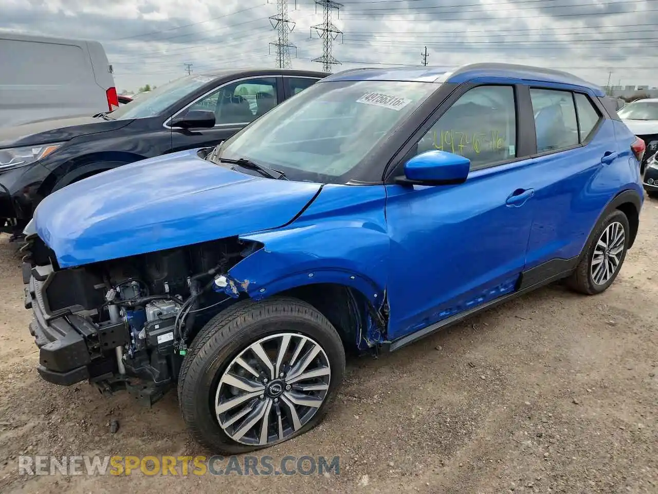 1 Photograph of a damaged car 3N1CP5CV3PL498126 NISSAN KICKS 2023