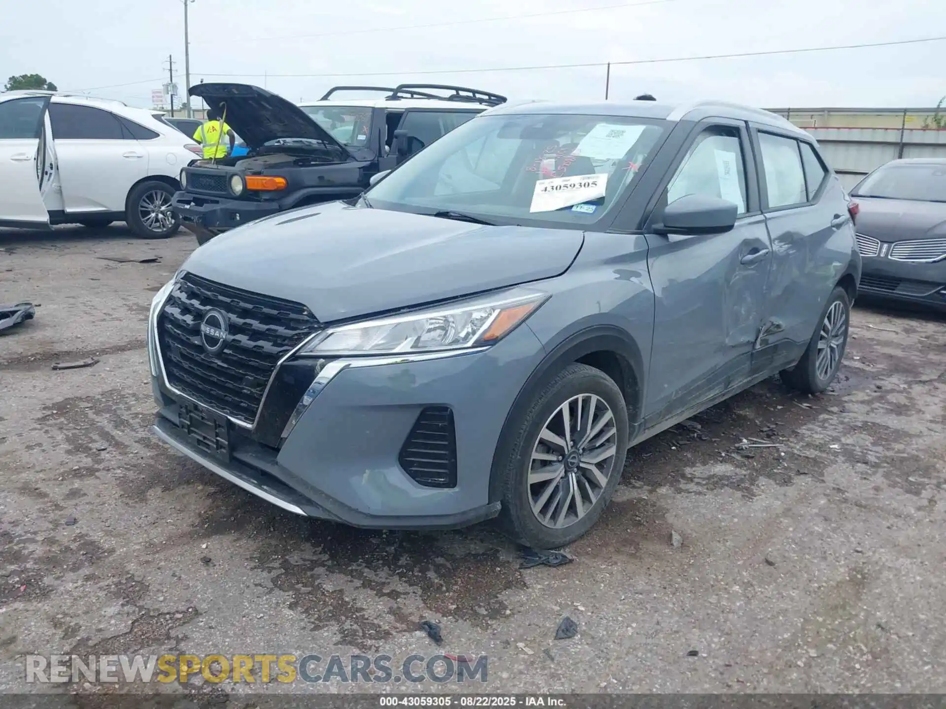 2 Photograph of a damaged car 3N1CP5CV3PL514406 NISSAN KICKS 2023