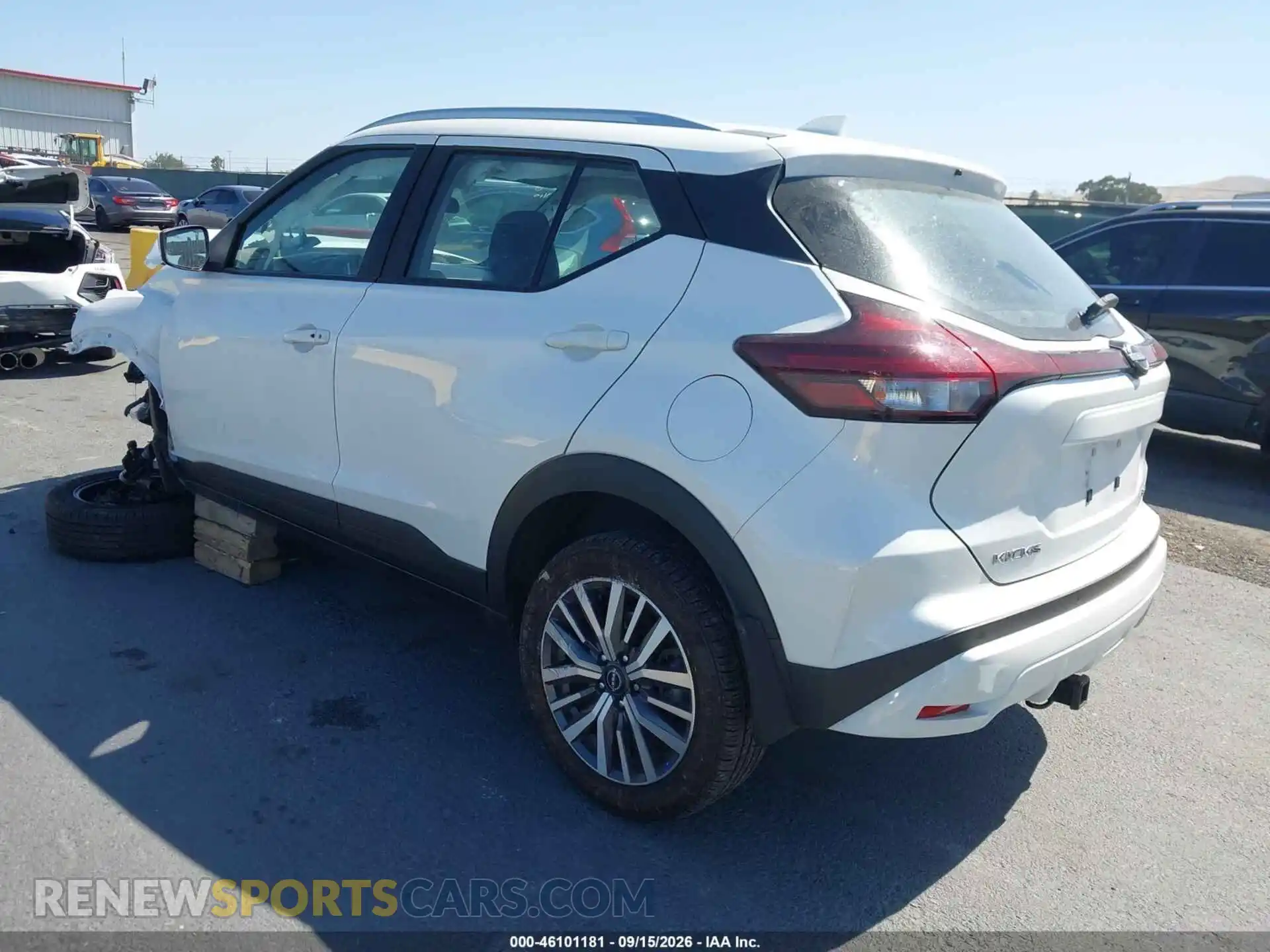 3 Photograph of a damaged car 3N1CP5CV3PL553626 NISSAN KICKS 2023