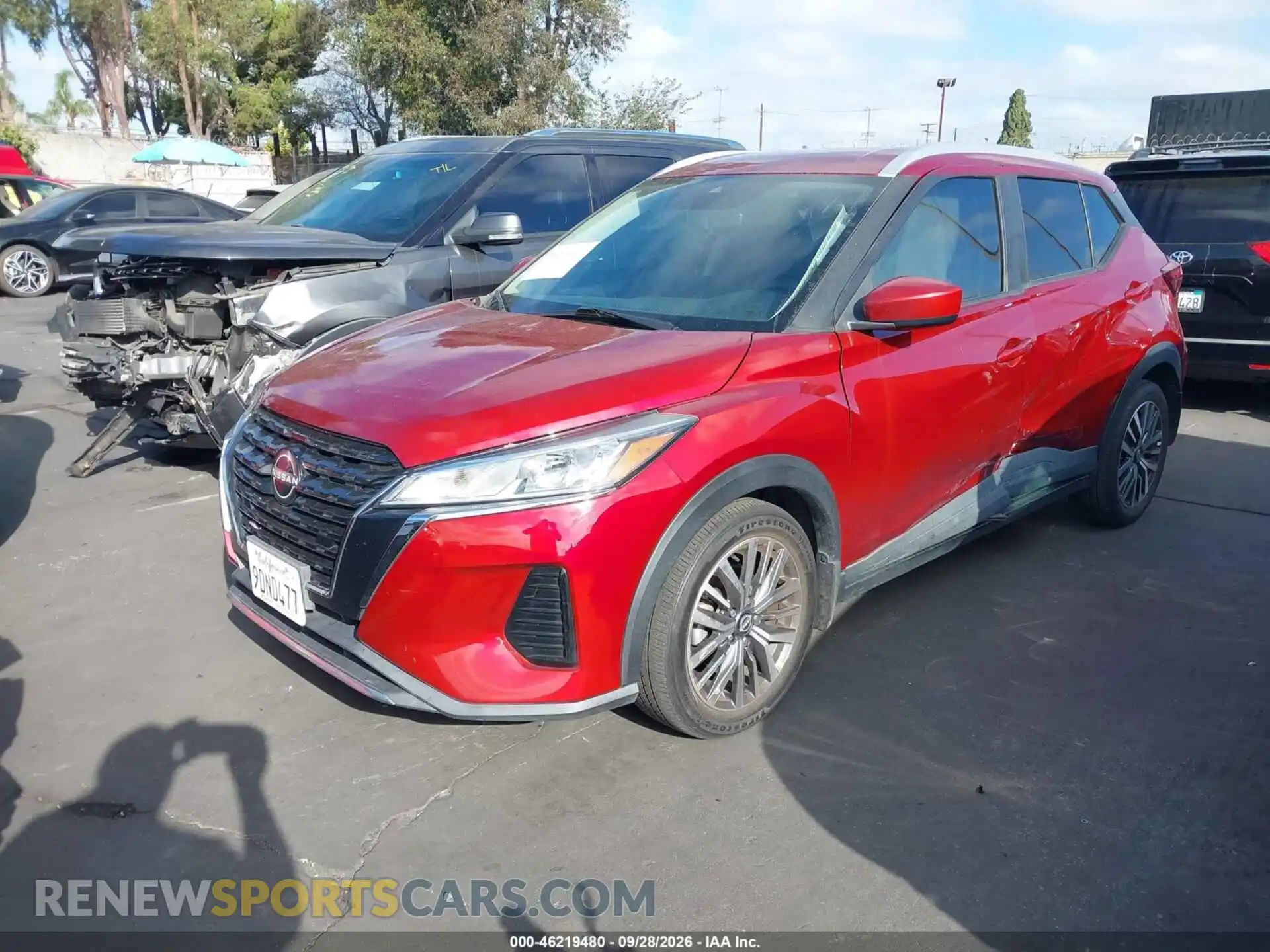 2 Photograph of a damaged car 3N1CP5CV4PL478953 NISSAN KICKS 2023