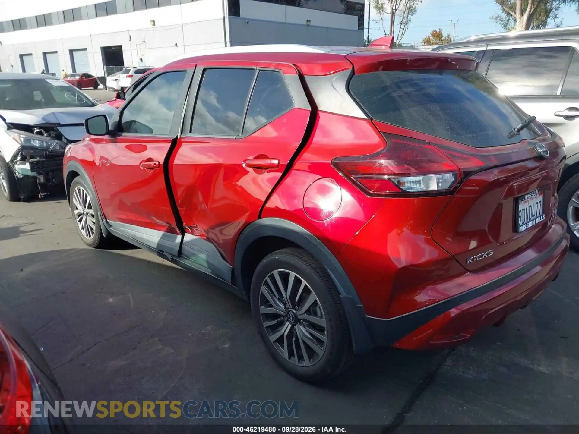 3 Photograph of a damaged car 3N1CP5CV4PL478953 NISSAN KICKS 2023