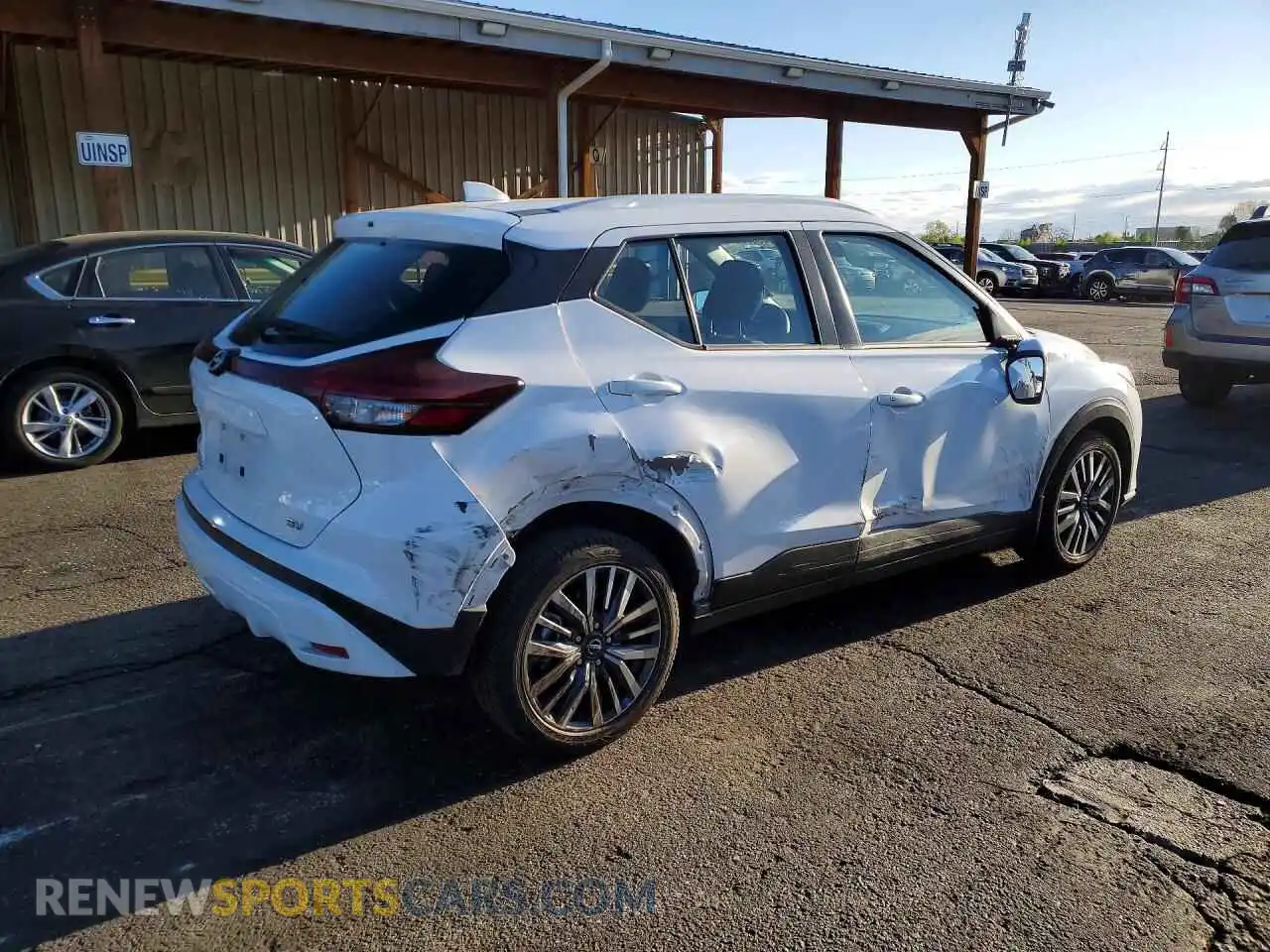 3 Photograph of a damaged car 3N1CP5CV4PL480217 NISSAN KICKS 2023