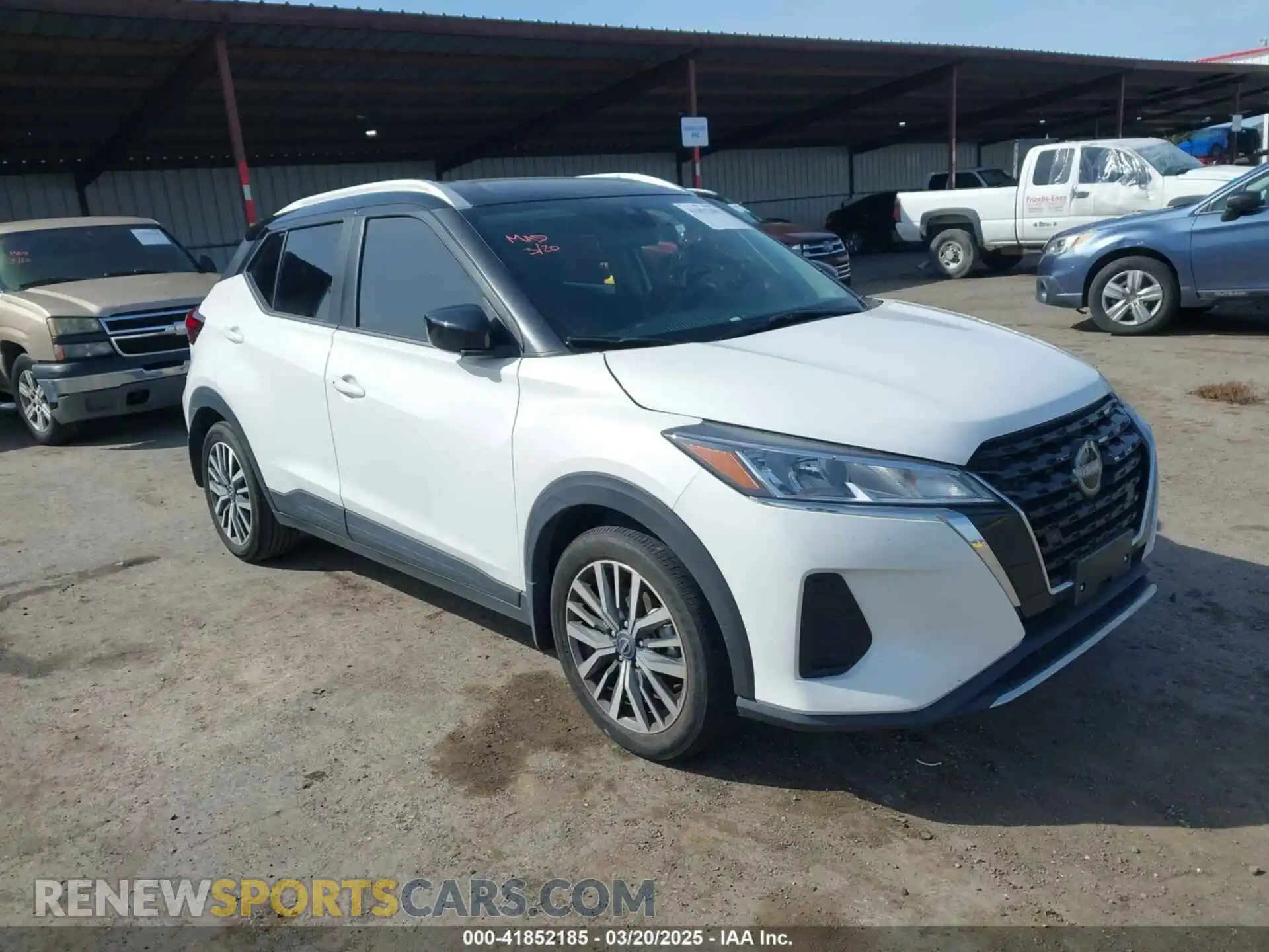 1 Photograph of a damaged car 3N1CP5CV4PL482033 NISSAN KICKS 2023
