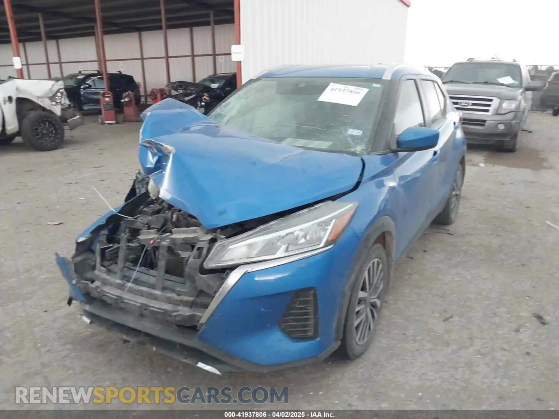 2 Photograph of a damaged car 3N1CP5CV4PL482940 NISSAN KICKS 2023