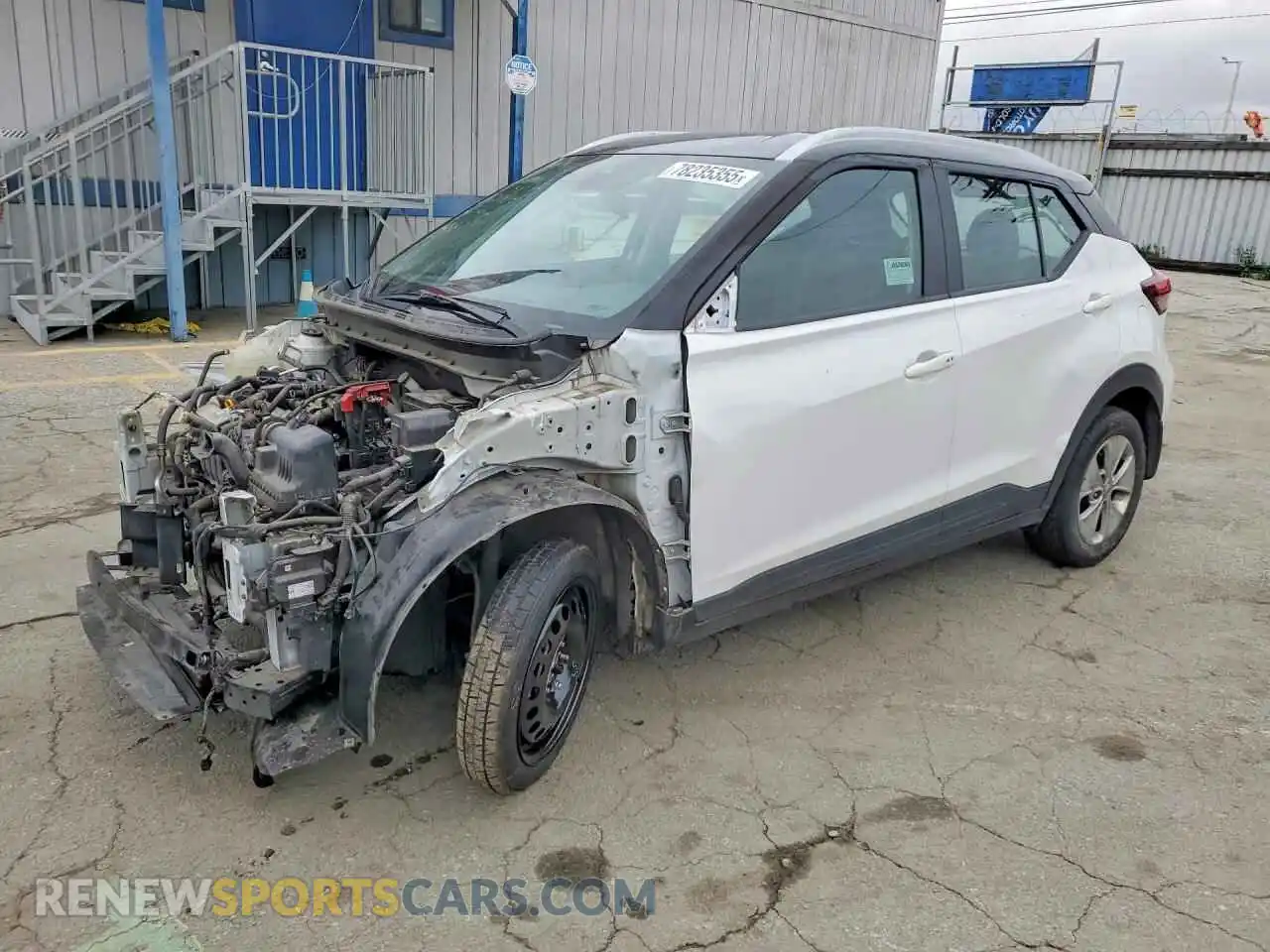 1 Photograph of a damaged car 3N1CP5CV4PL491637 NISSAN KICKS 2023