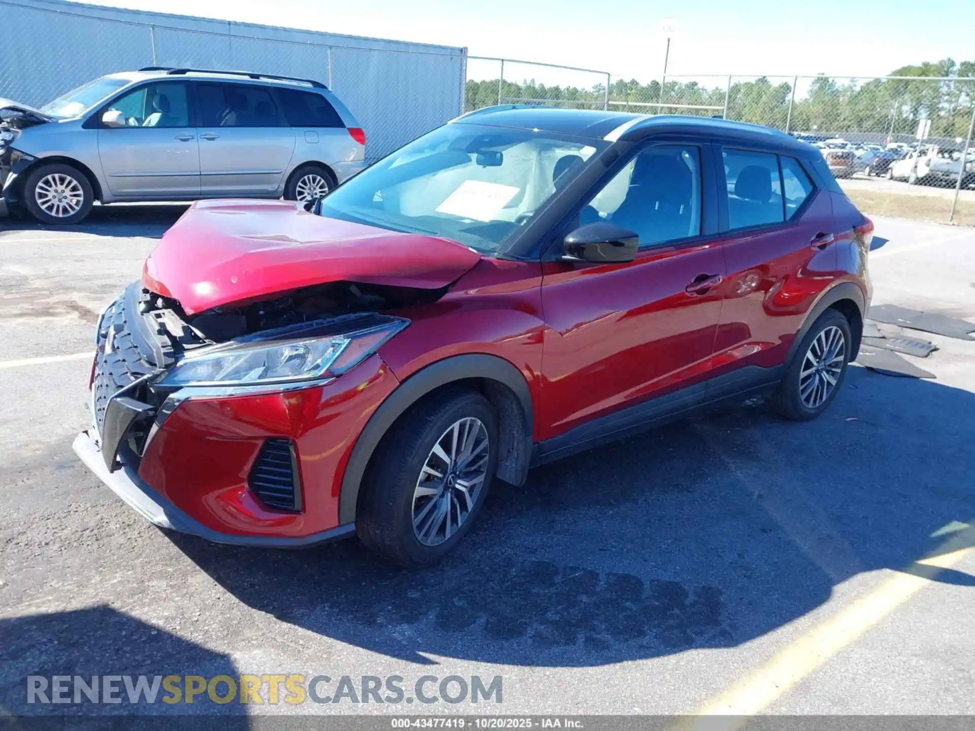 2 Photograph of a damaged car 3N1CP5CV4PL522160 NISSAN KICKS 2023
