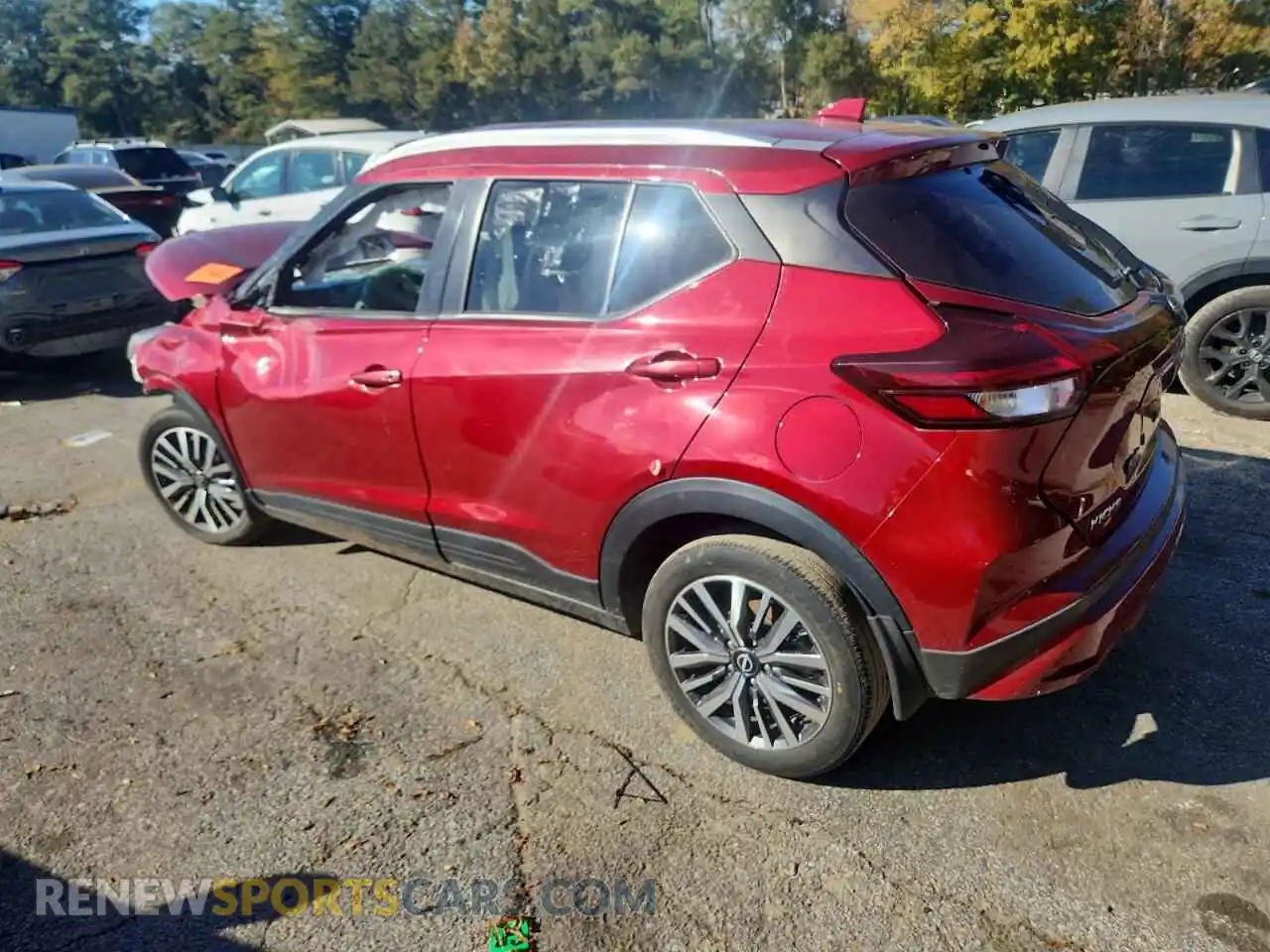 2 Photograph of a damaged car 3N1CP5CV4PL522787 NISSAN KICKS 2023