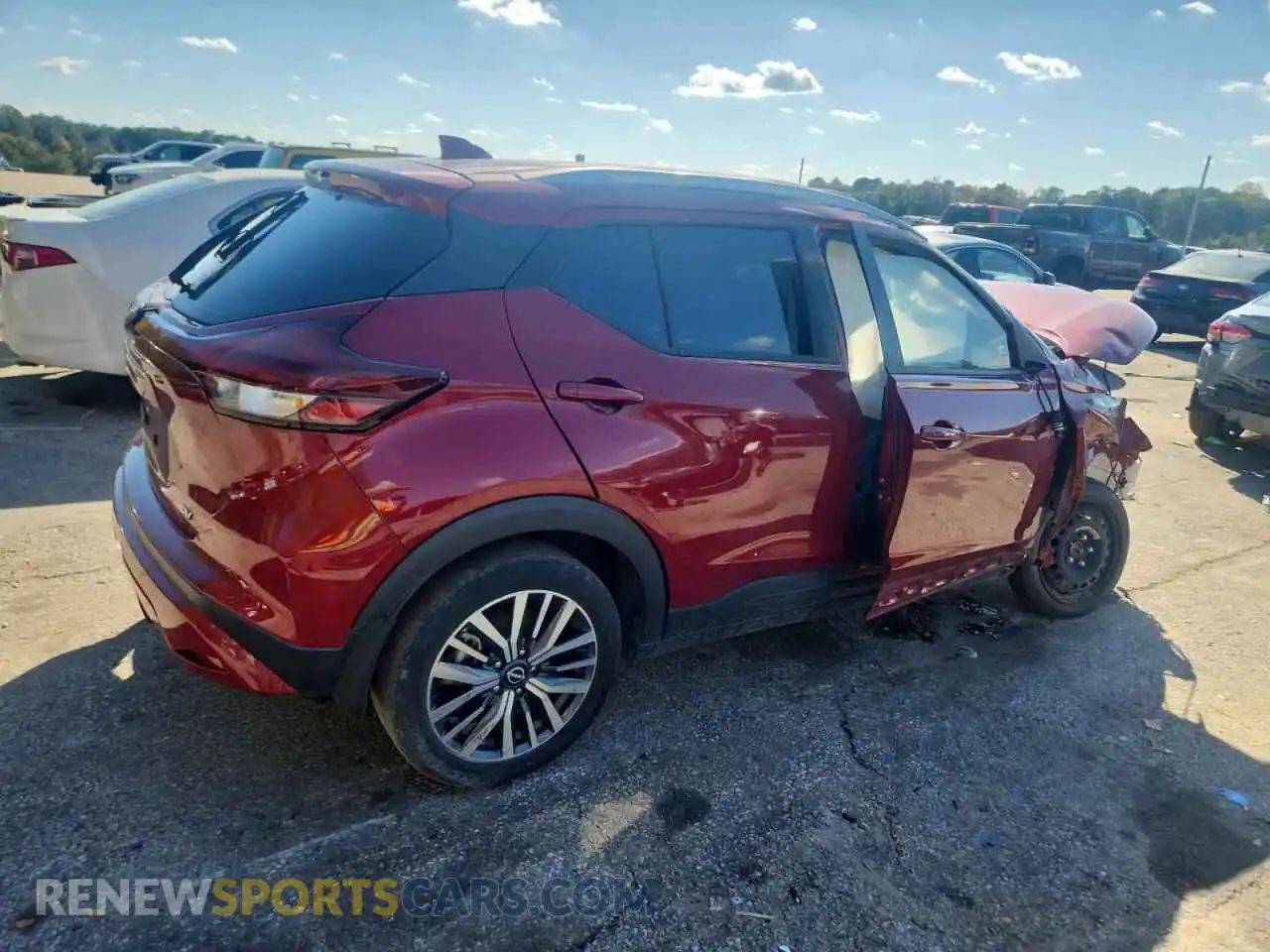 3 Photograph of a damaged car 3N1CP5CV4PL522787 NISSAN KICKS 2023