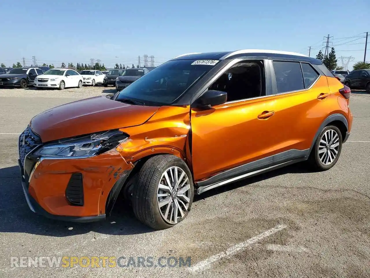 1 Photograph of a damaged car 3N1CP5CV4PL561735 NISSAN KICKS 2023