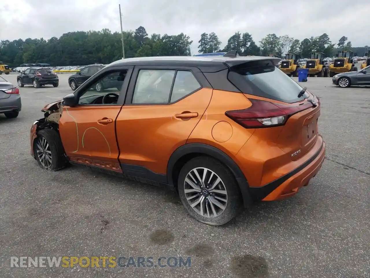 2 Photograph of a damaged car 3N1CP5CV5PL469520 NISSAN KICKS 2023