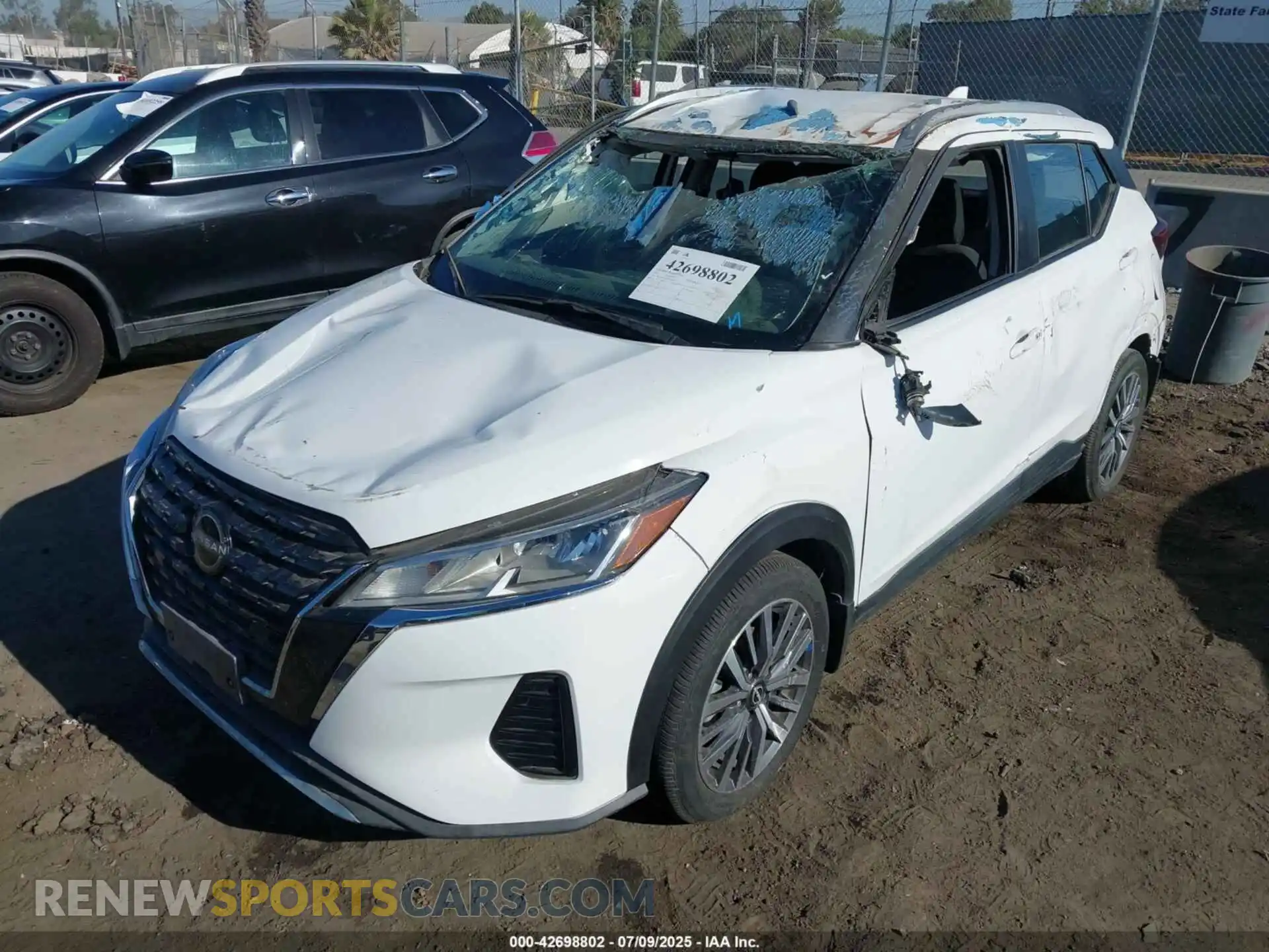 2 Photograph of a damaged car 3N1CP5CV5PL476337 NISSAN KICKS 2023