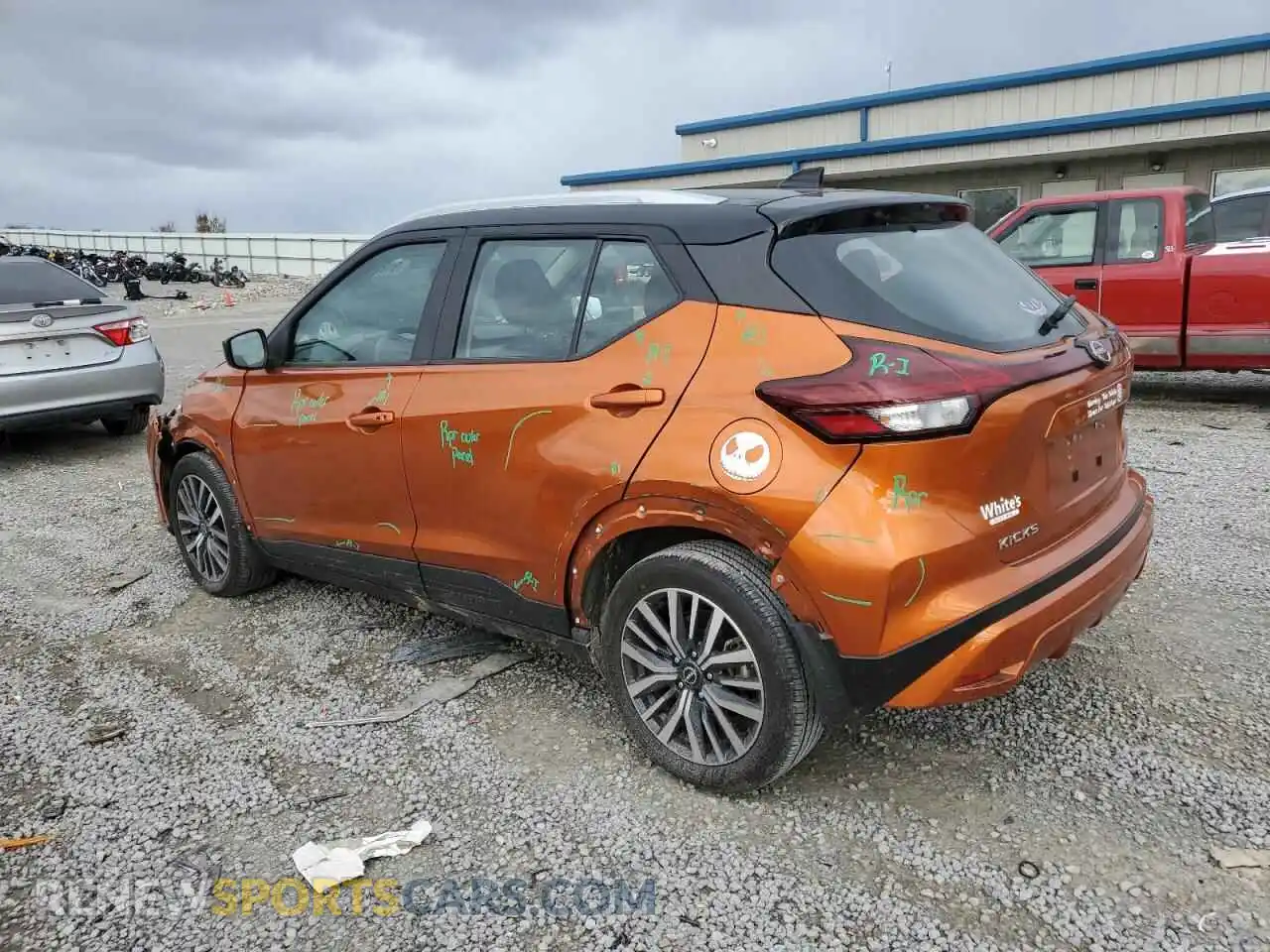 2 Photograph of a damaged car 3N1CP5CV5PL476516 NISSAN KICKS 2023