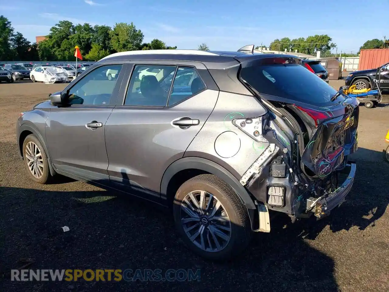2 Photograph of a damaged car 3N1CP5CV5PL504234 NISSAN KICKS 2023