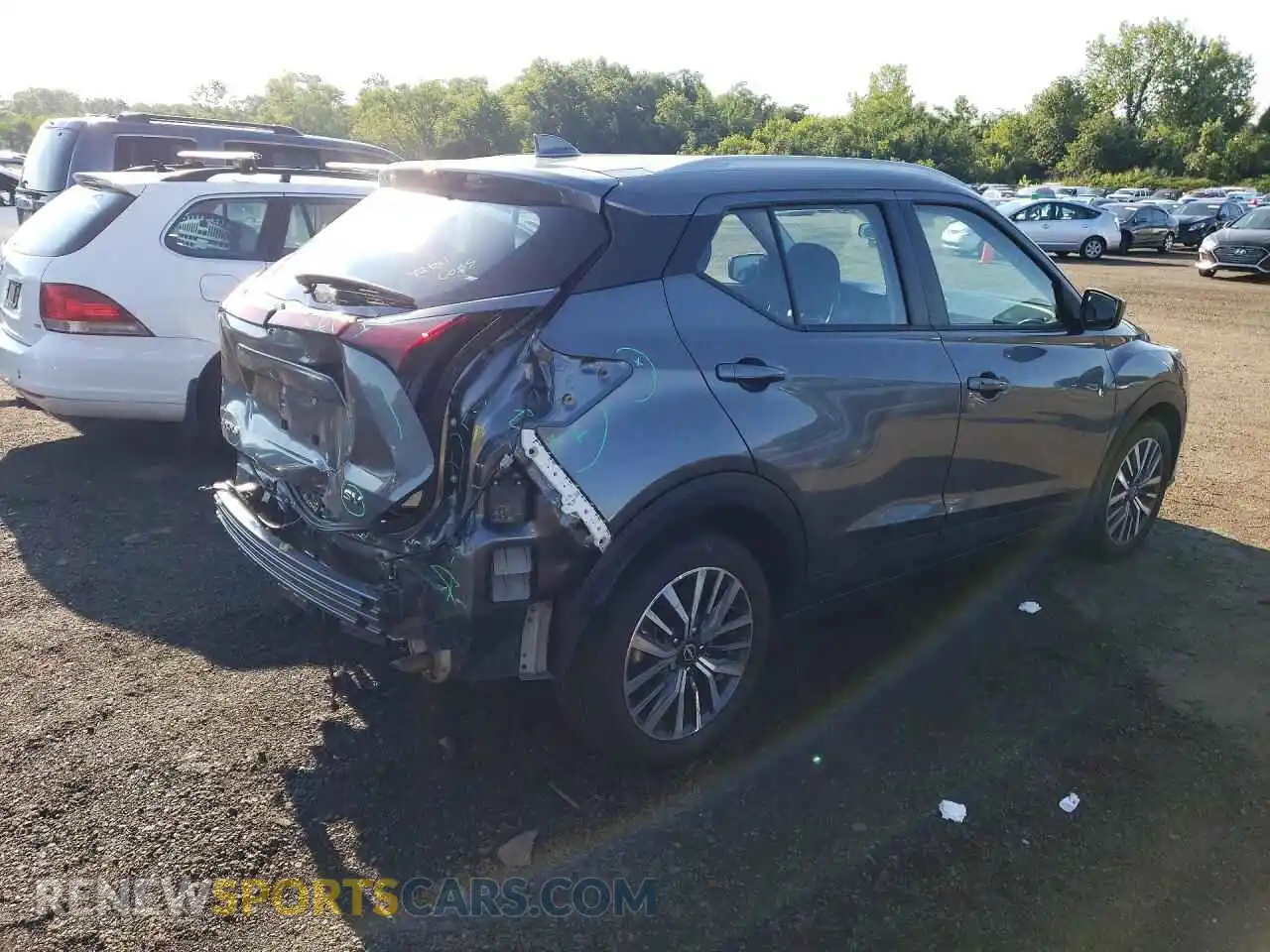 3 Photograph of a damaged car 3N1CP5CV5PL504234 NISSAN KICKS 2023