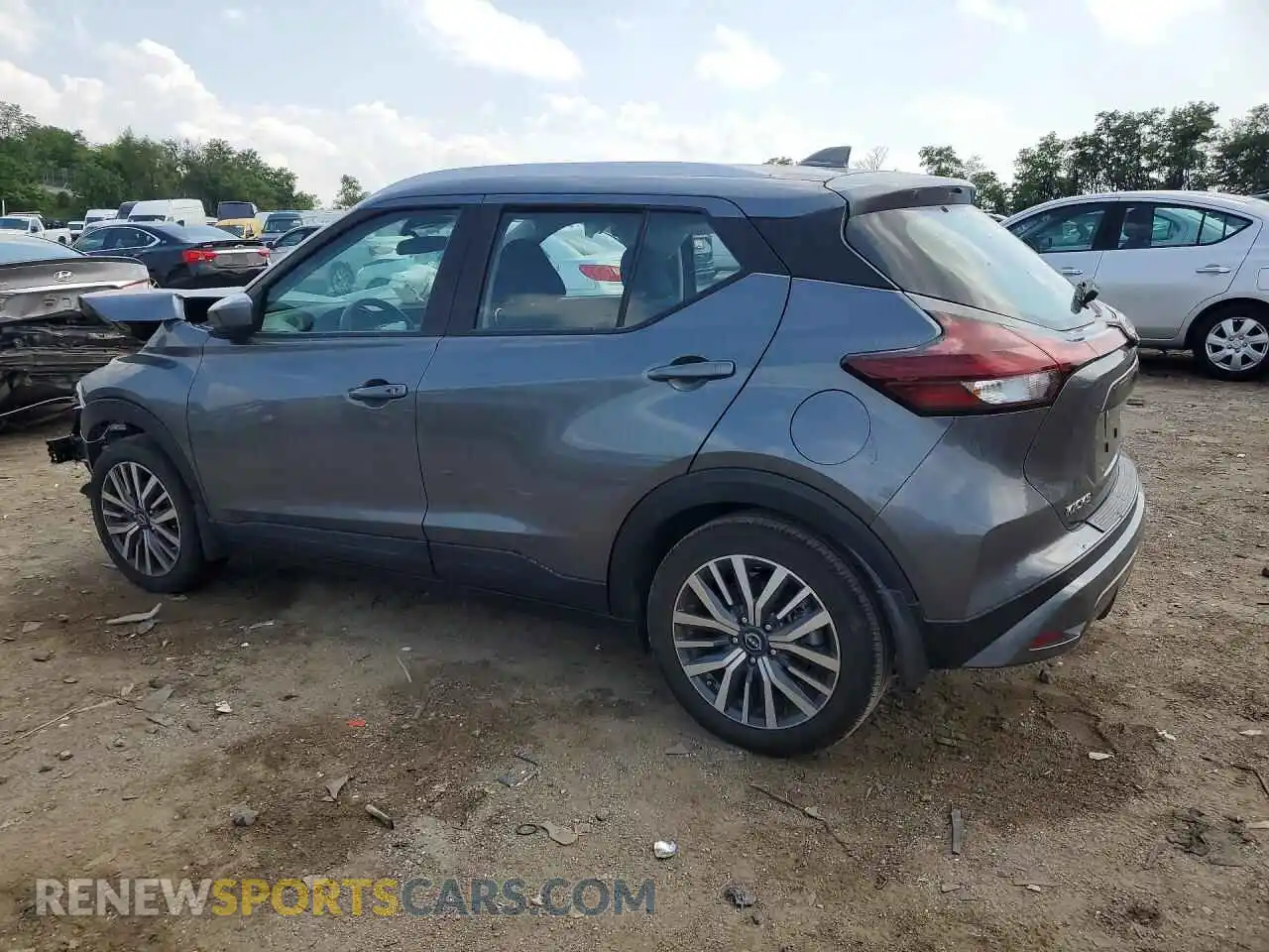 2 Photograph of a damaged car 3N1CP5CV5PL531904 NISSAN KICKS 2023