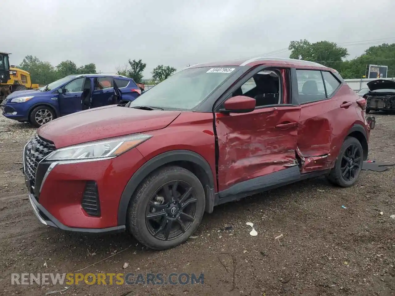 1 Photograph of a damaged car 3N1CP5CV5PL537766 NISSAN KICKS 2023