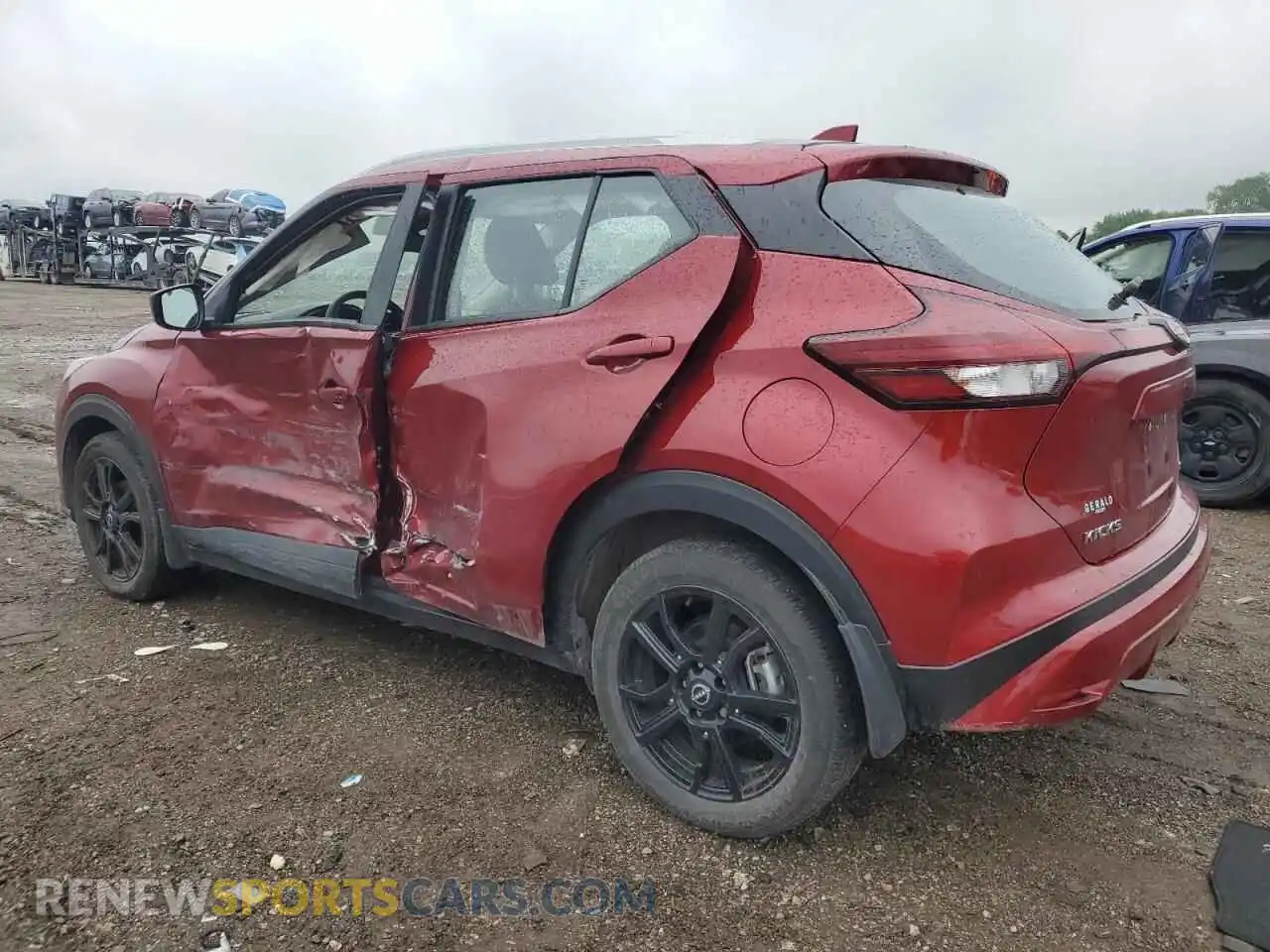 2 Photograph of a damaged car 3N1CP5CV5PL537766 NISSAN KICKS 2023