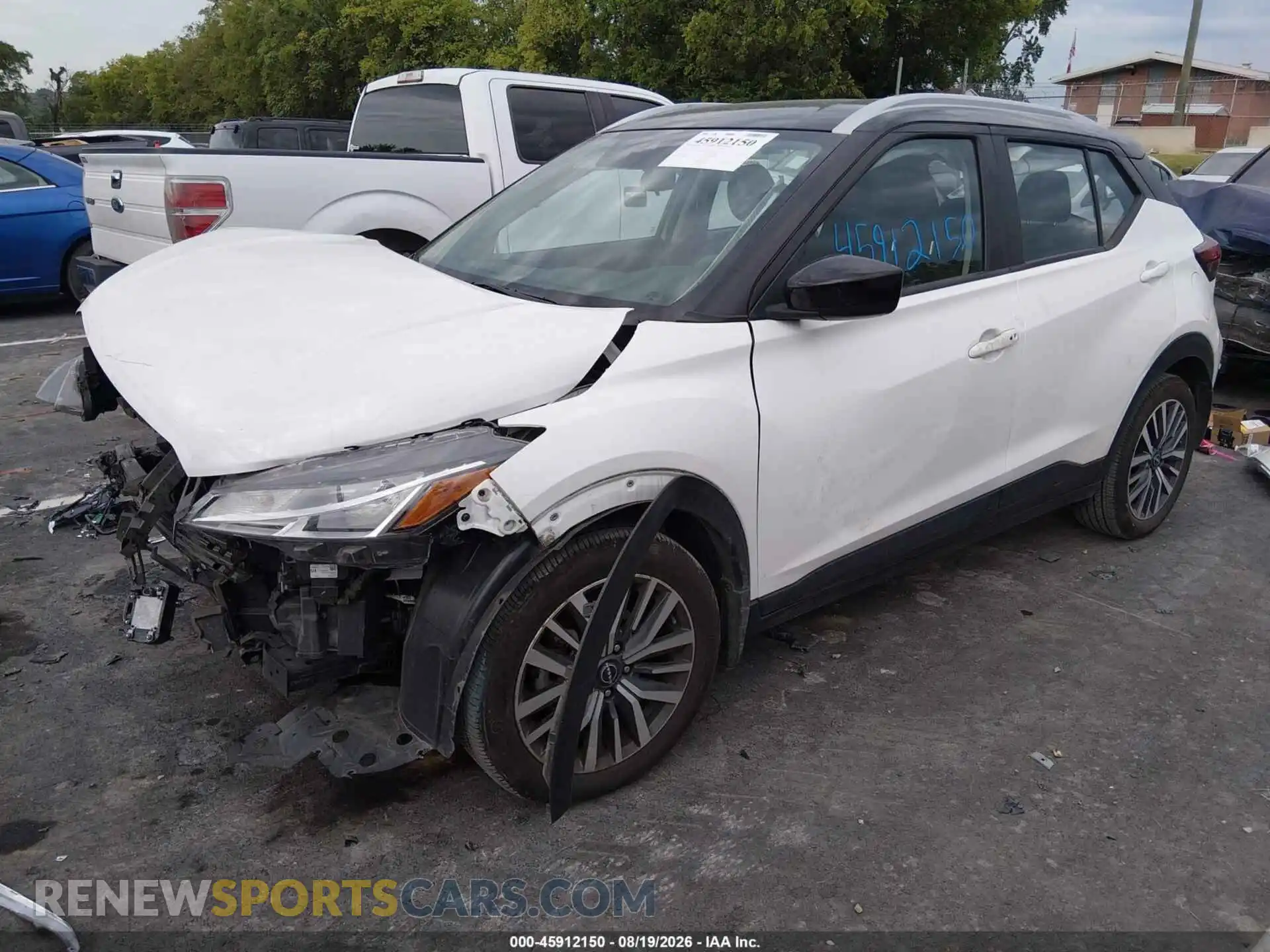 2 Photograph of a damaged car 3N1CP5CV5PL542532 NISSAN KICKS 2023