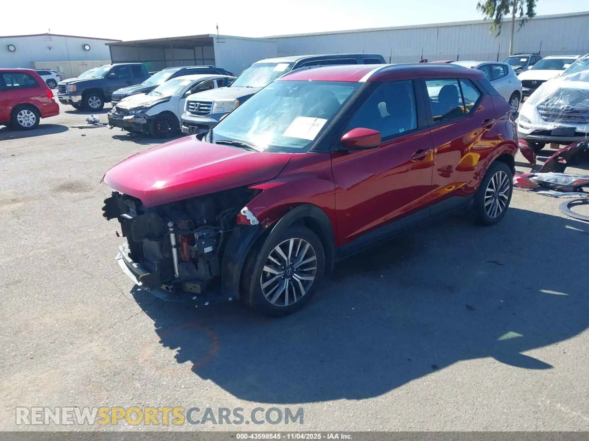 2 Photograph of a damaged car 3N1CP5CV5PL560285 NISSAN KICKS 2023