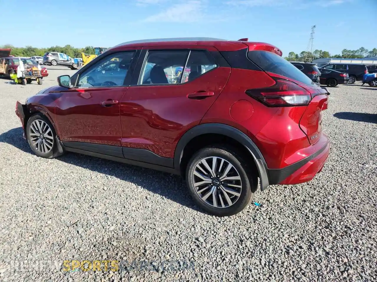 2 Photograph of a damaged car 3N1CP5CV6PL504923 NISSAN KICKS 2023