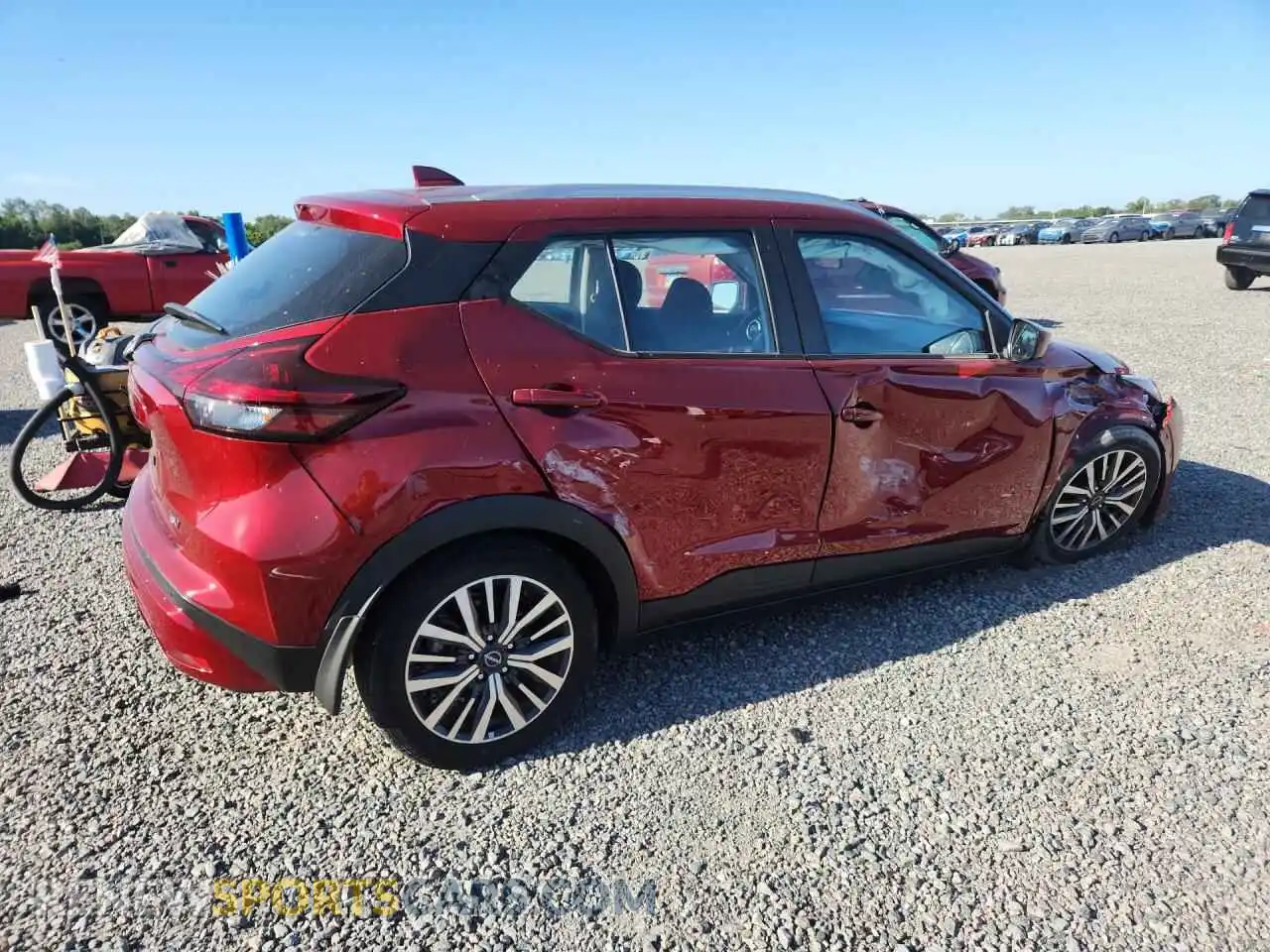 3 Photograph of a damaged car 3N1CP5CV6PL504923 NISSAN KICKS 2023
