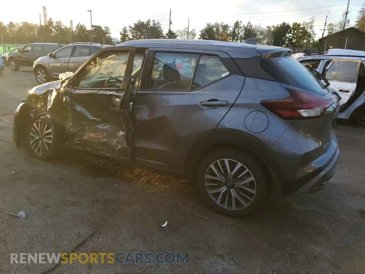 2 Photograph of a damaged car 3N1CP5CV6PL506400 NISSAN KICKS 2023