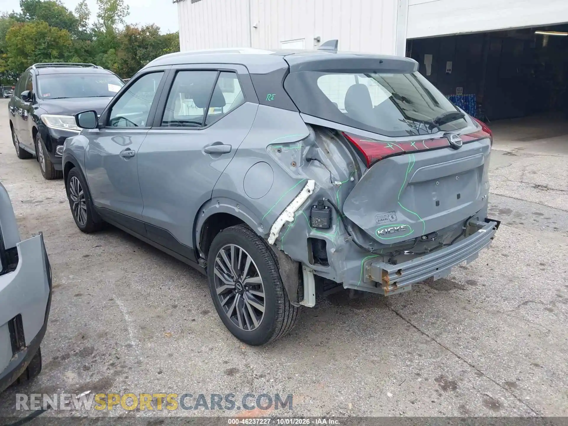 3 fotografías del automóvil dañado 3N1CP5CV6PL524234 NISSAN KICKS 2023
