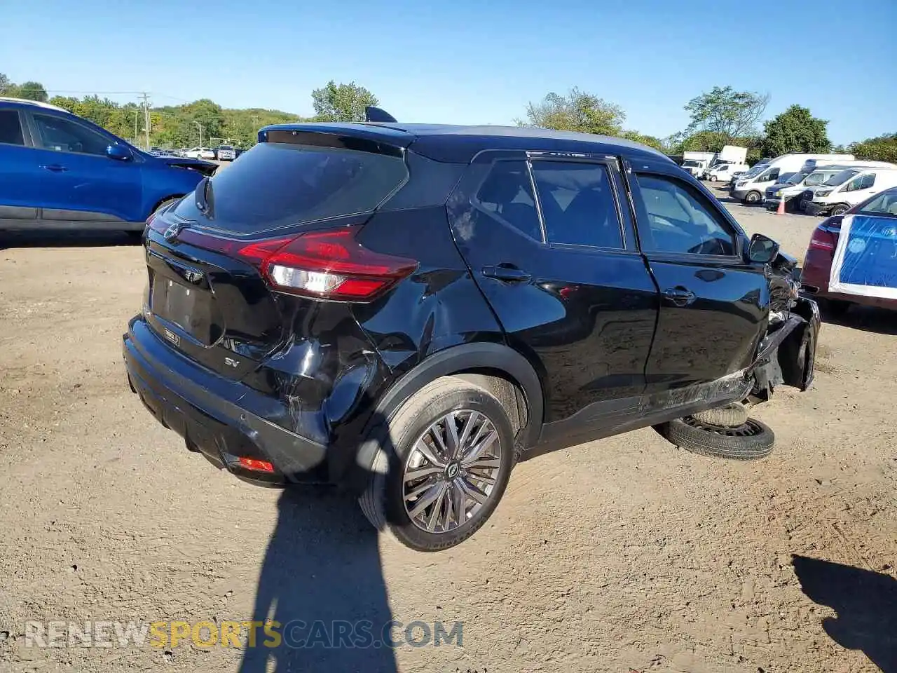3 Photograph of a damaged car 3N1CP5CV6PL540465 NISSAN KICKS 2023