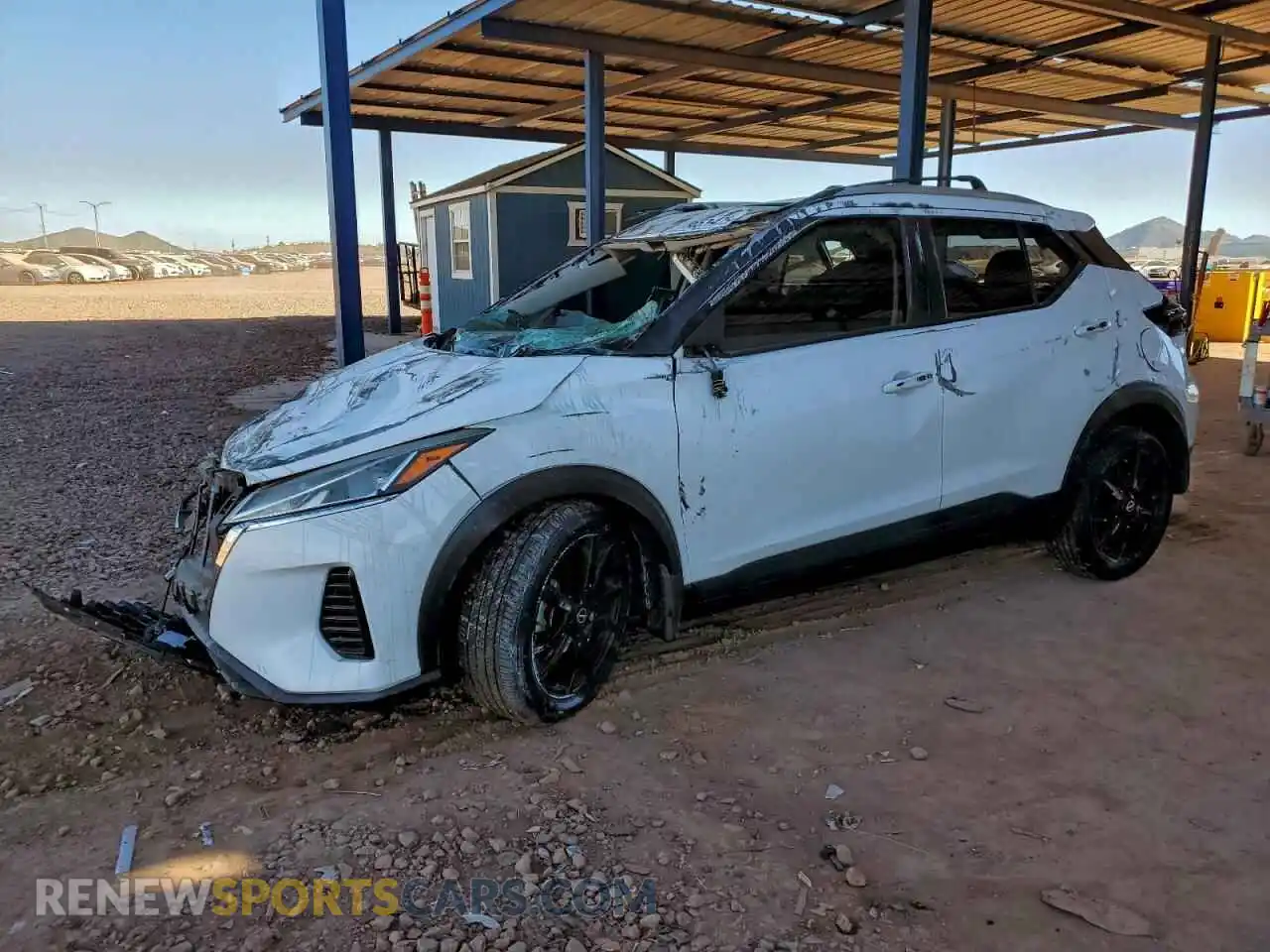 1 Photograph of a damaged car 3N1CP5CV6PL566225 NISSAN KICKS 2023