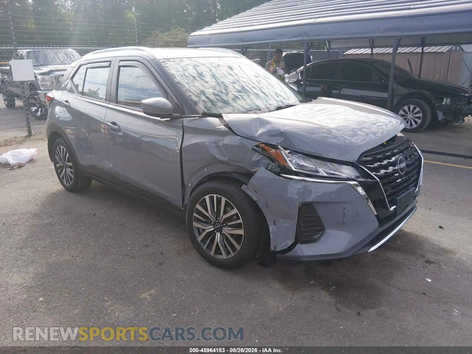 1 Photograph of a damaged car 3N1CP5CV6PL570484 NISSAN KICKS 2023