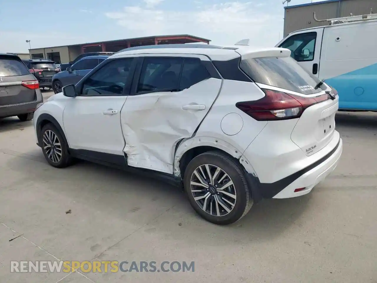 2 Photograph of a damaged car 3N1CP5CV7PL489090 NISSAN KICKS 2023