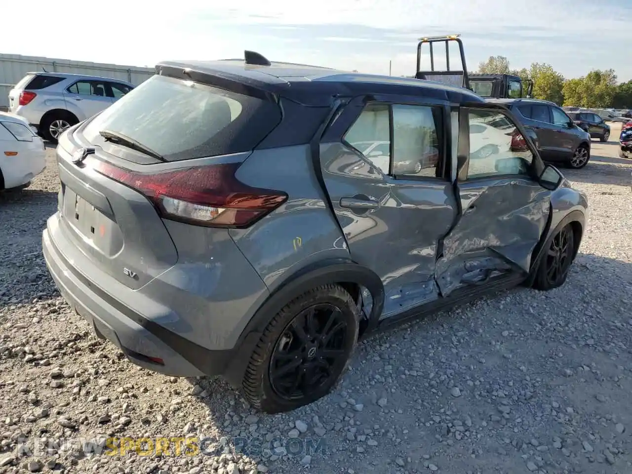 3 Photograph of a damaged car 3N1CP5CV7PL494628 NISSAN KICKS 2023