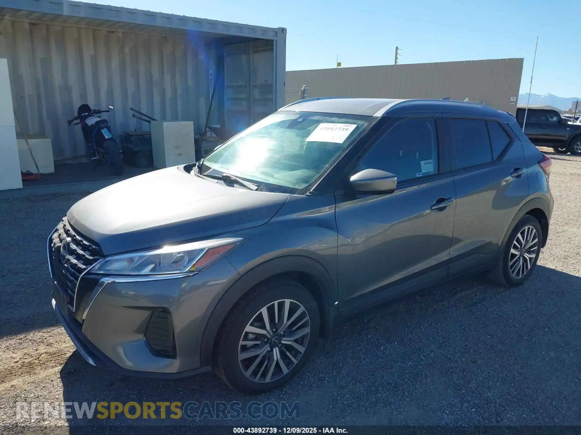 2 Photograph of a damaged car 3N1CP5CV7PL500069 NISSAN KICKS 2023