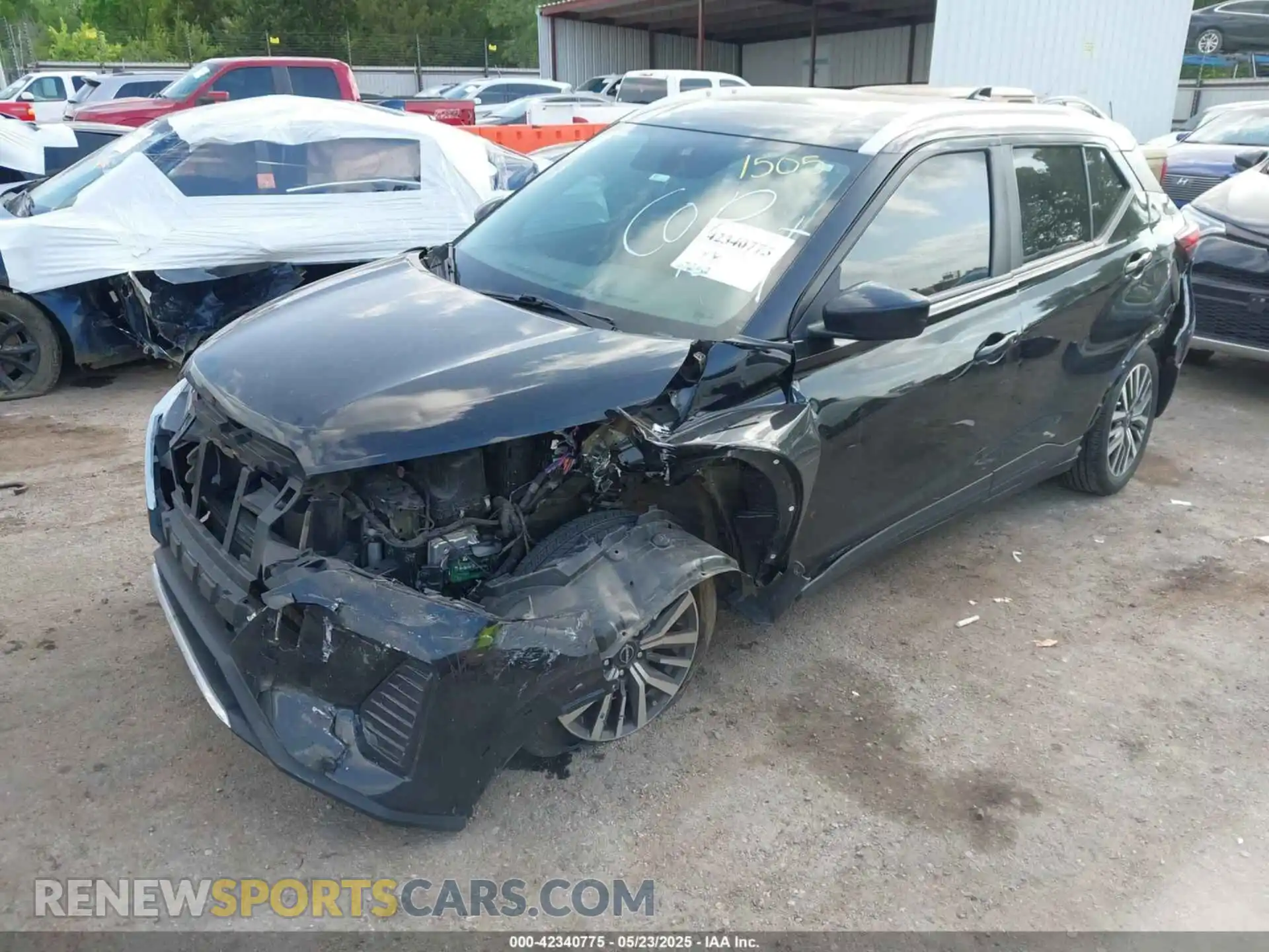 2 Photograph of a damaged car 3N1CP5CV7PL521505 NISSAN KICKS 2023