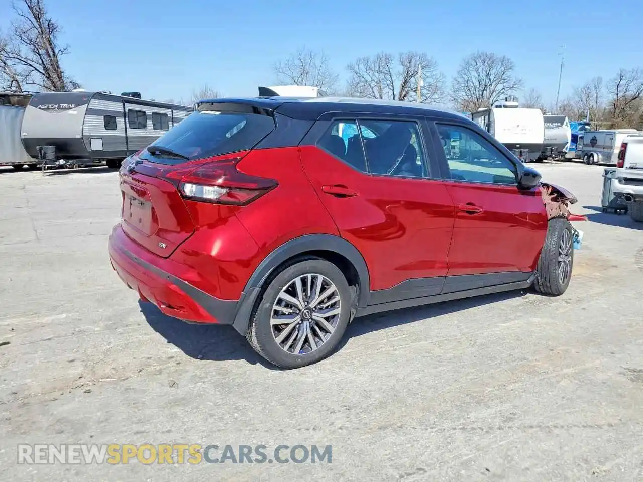 3 Photograph of a damaged car 3N1CP5CV7PL563429 NISSAN KICKS 2023