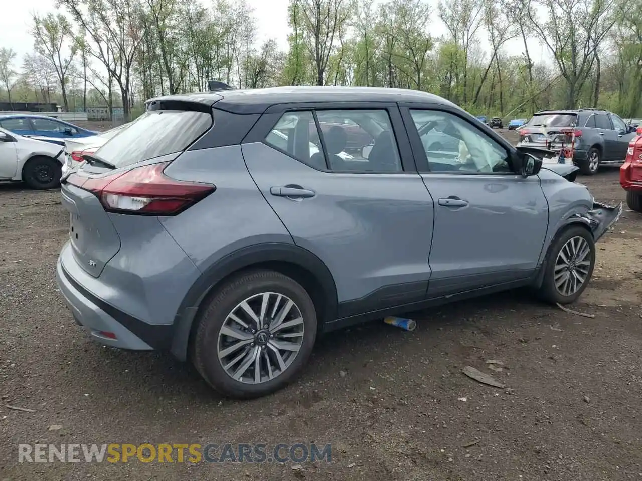 3 fotografías del automóvil dañado 3N1CP5CV8PL491625 NISSAN KICKS 2023